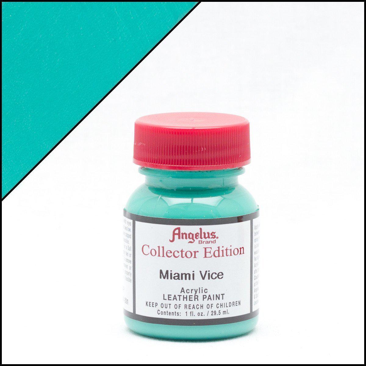 Premium Angelus Leather Paint for Miami Vice Collectors - High-Quality Leather Dye & Finishing Kit for Shoes, Jackets & Bags (Ideal for Customization & Restoration Projects)