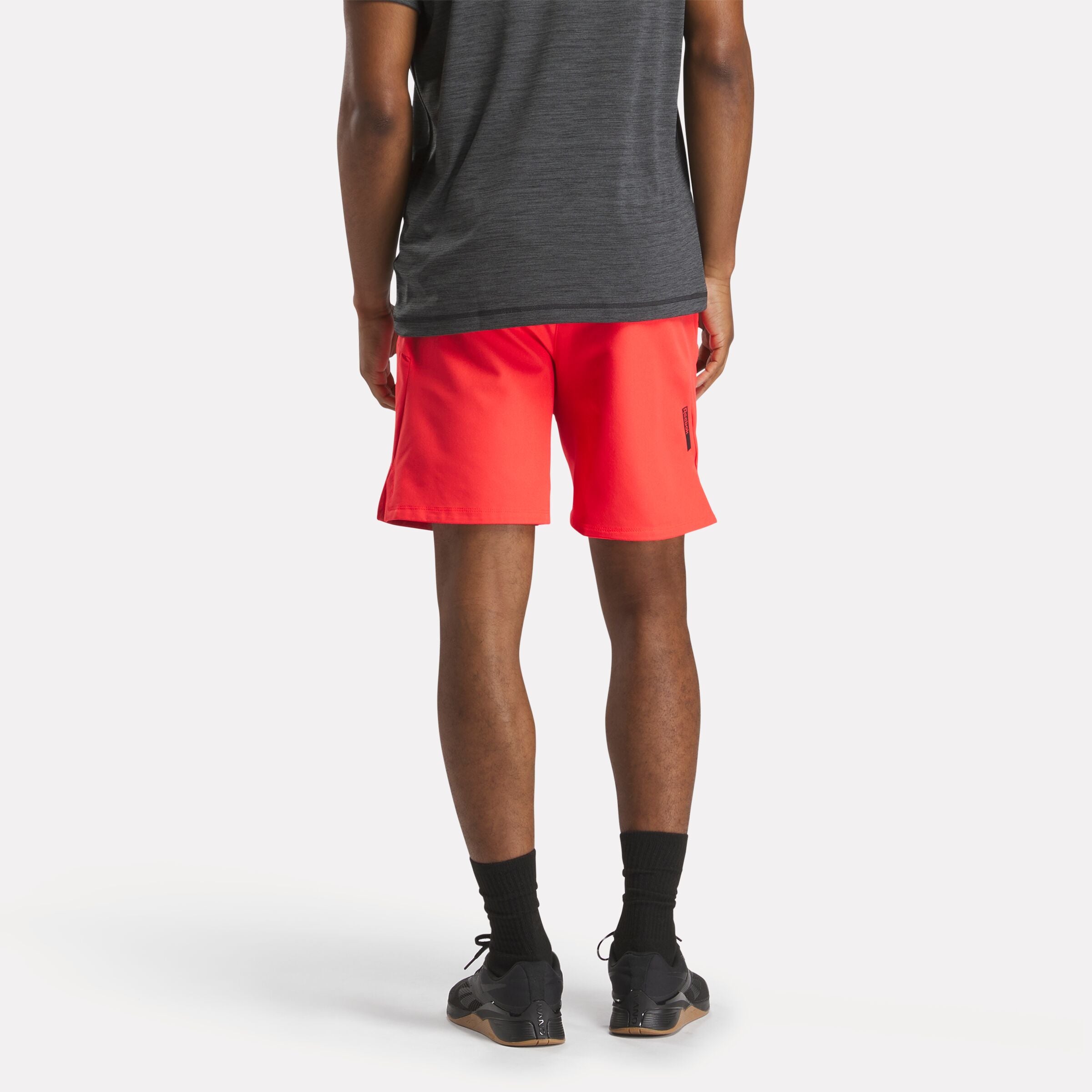 High-Performance Athlete Shorts - Energy Red for Running, Gym & Workout | Breathable & Quick-Dry Activewear