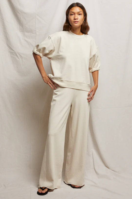 Amber Wide Leg Pants for Women - High Waisted Flowy Trousers - Comfortable & Stylish Casual Office Wear - Perfect for Work, Travel & Everyday Outfits