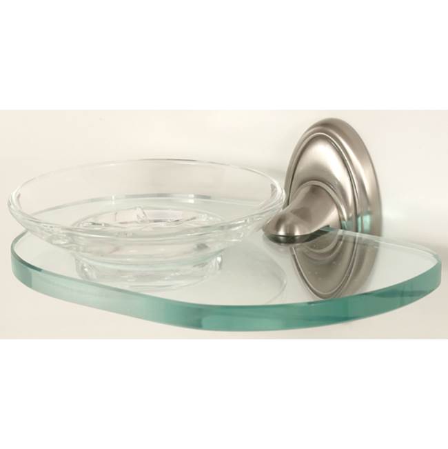 Alno A8030 Soap Dish Holder - Premium Stainless Steel Bathroom Organizer for Shower, Sink & Countertop - Rustproof & Easy to Clean (Perfect for Home, Hotel, Spa Use)