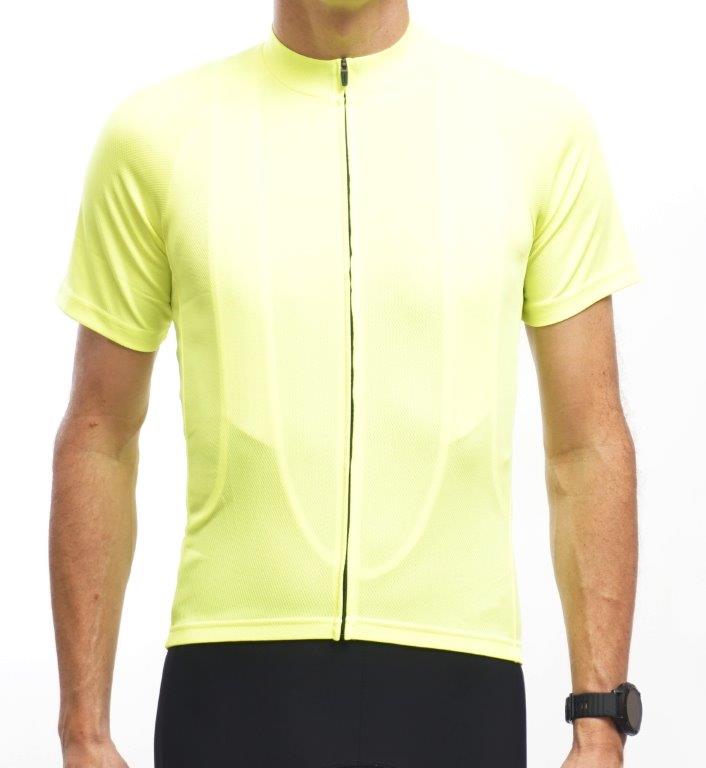 Ride Fit Jersey Hi Vis - High Visibility Cycling Jersey for Men & Women - Perfect for Road Biking, Commuting & Night Rides