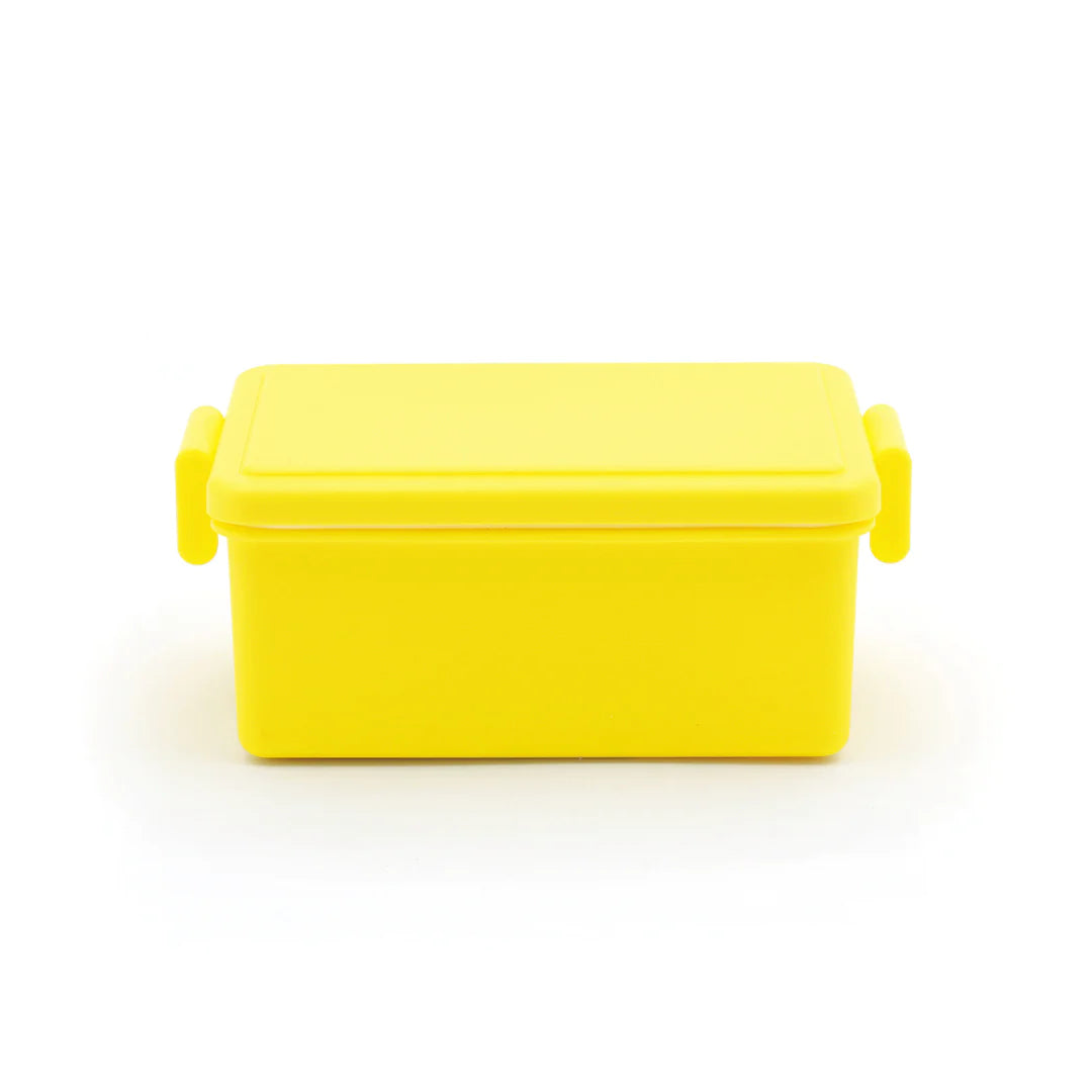 Large Freezable Lid Container - Airtight & Leakproof Food Storage - Perfect for Meal Prep, Freezing & Leftovers - Lemon Yellow