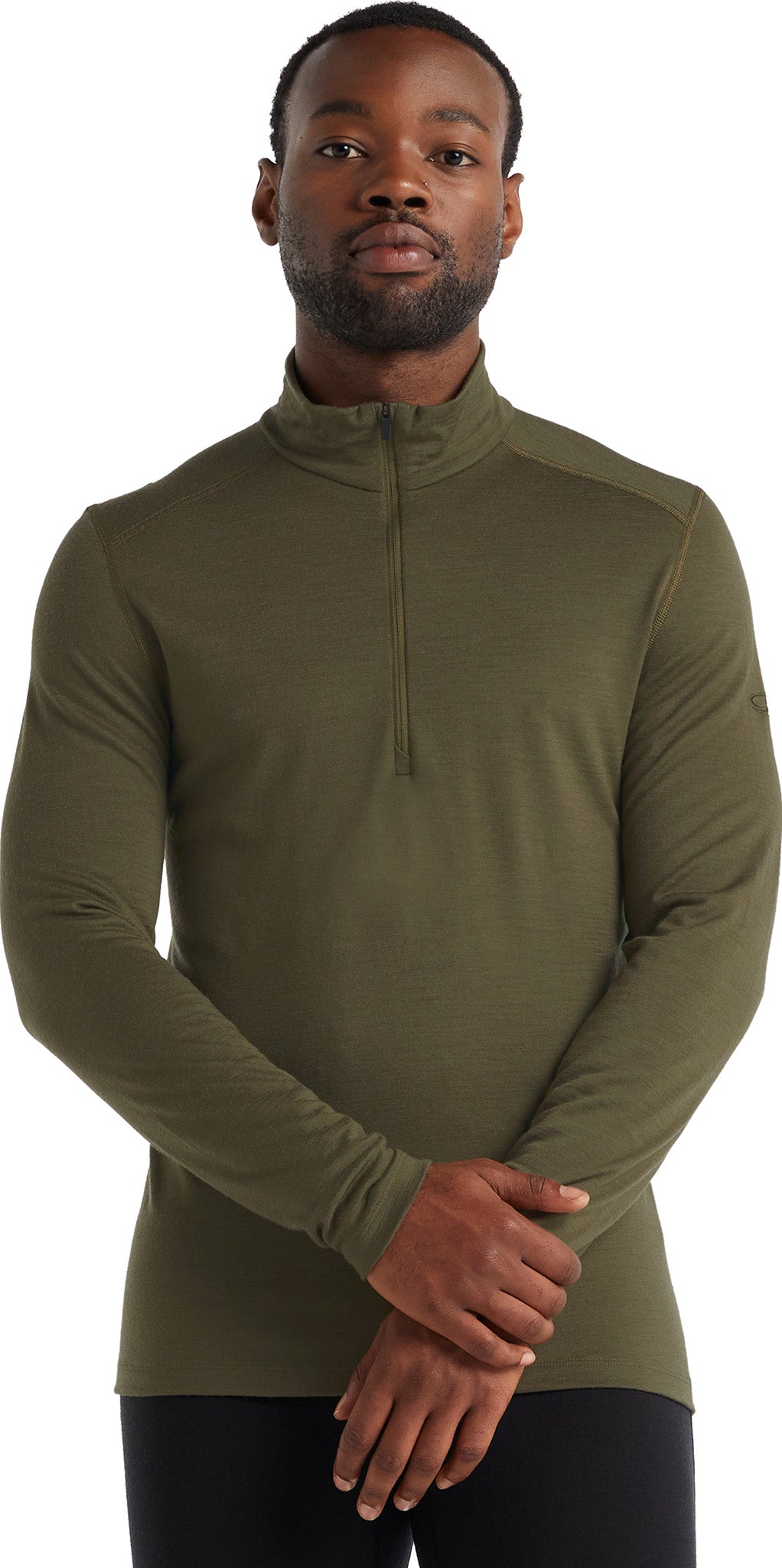 200 Oasis LS Half Zip Base Layer for Men - Thermal Long Sleeve Moisture-Wicking Shirt - Perfect for Hiking, Skiing & Cold Weather Outdoor Activities