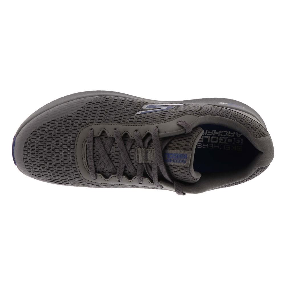 Skechers Men's Max Fairway 3 Arch Fit Spikeless Golf Shoes - Comfortable Walking & Golf Shoes for Men with Arch Support - Perfect for Golf Course, Casual Wear & Outdoor Activities