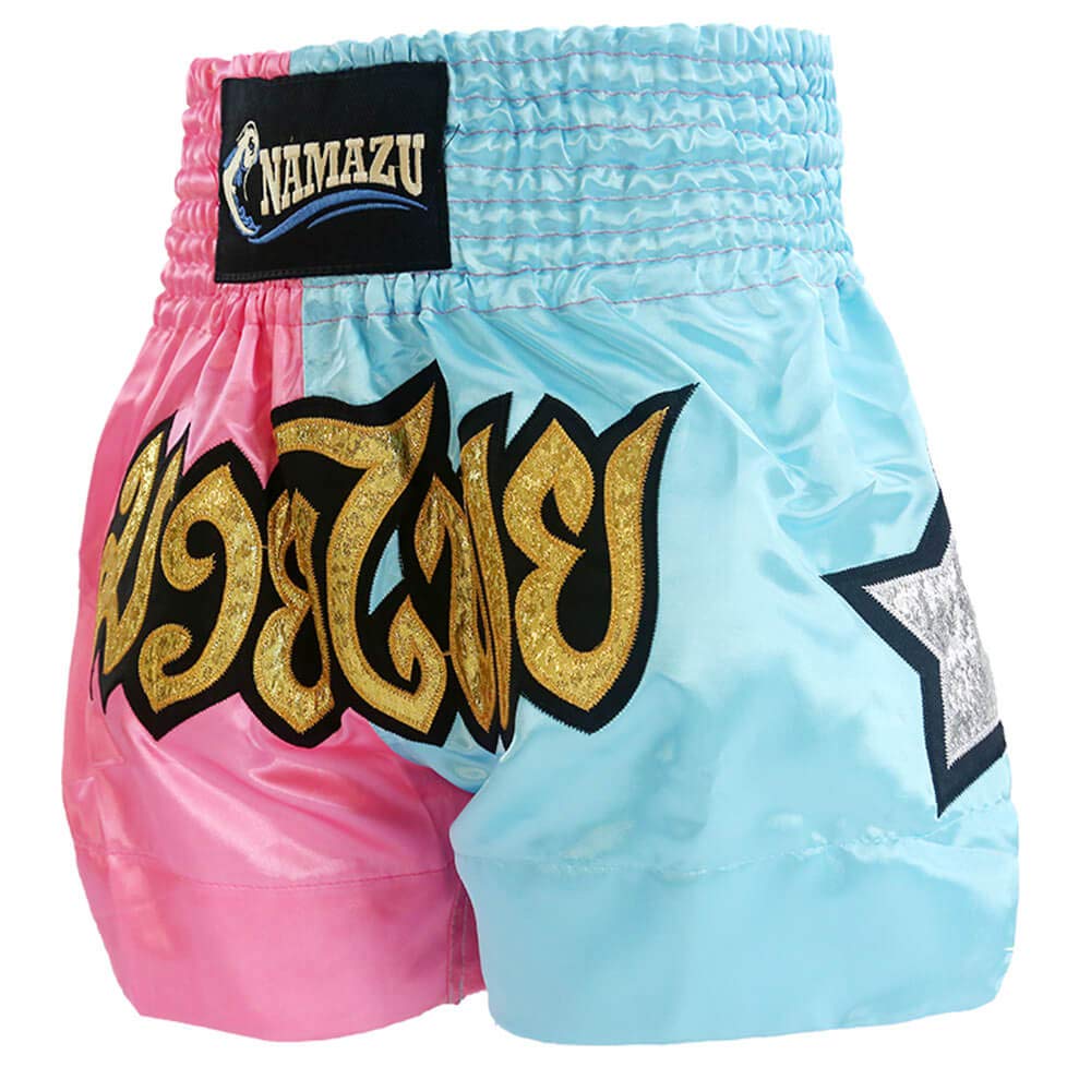 NAMAZU Muay Thai Shorts for Men & Women - Premium MMA, Boxing & Kickboxing Training Shorts | High-Performance Gym Wear for Fighters & Athletes | Ideal for Muay Thai, MMA Sparring & Fitness Workouts