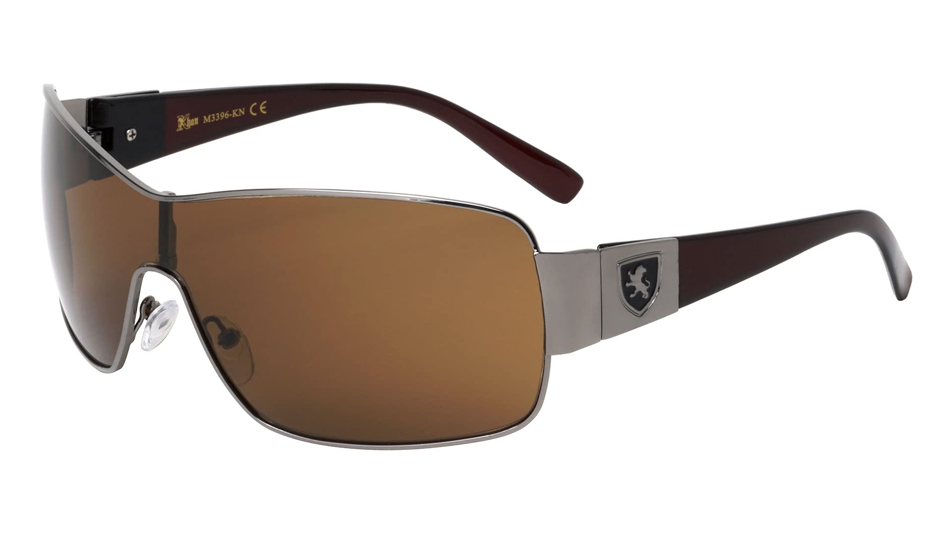 Impact One Piece Shield Sunglasses - UV Protection, Polarized Lenses, Lightweight & Durable - Perfect for Running, Cycling, Fishing & Outdoor Sports