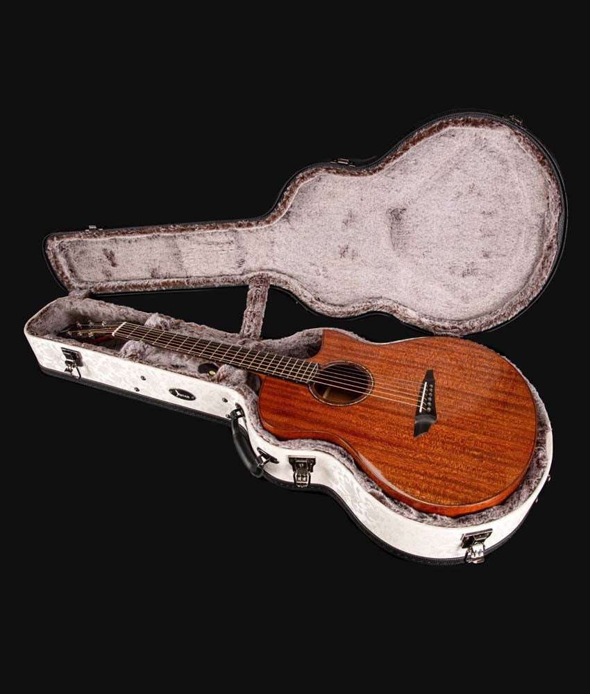 Avian Guitars Songbird 2A Mahogany Acoustic Guitar - Premium Solid Wood Guitar for Professional Musicians & Beginners - Perfect for Live Performances, Studio Recording & Home Practice