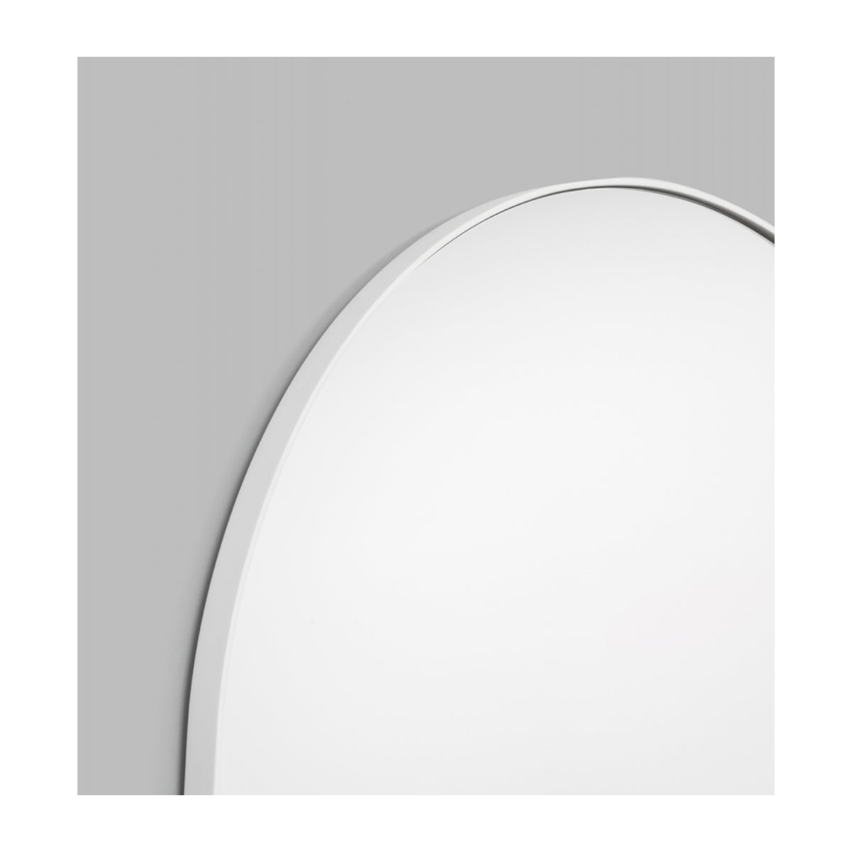 Bjorn Arch Mirror 55 x 85cm - Modern Full-Length Wall Mirror for Bedroom, Living Room & Entryway Decor