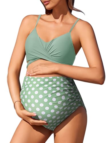 Mint Green Polka Dot