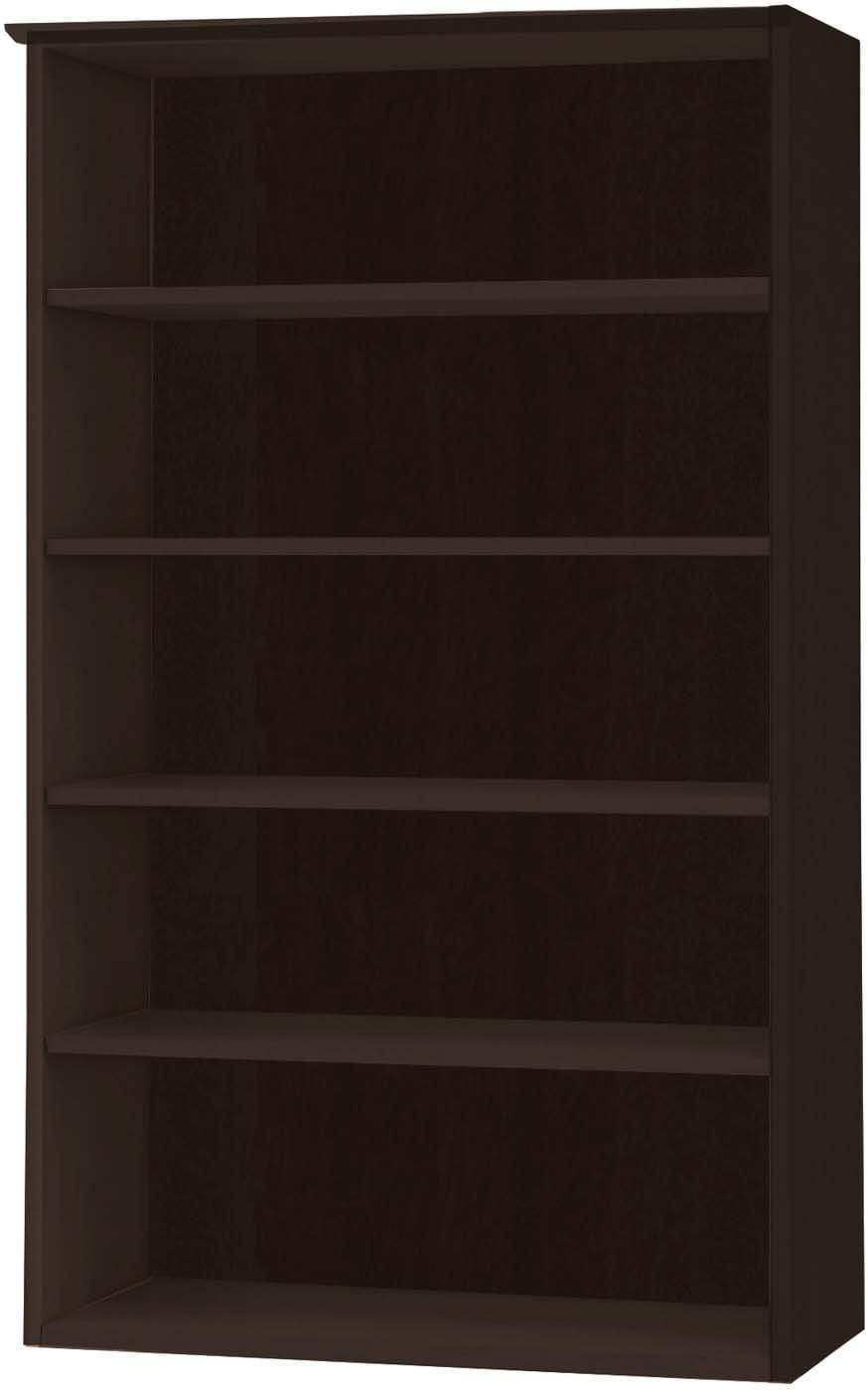 Safco Mayline Medina 5-Shelf Laminate Bookcase - MVB5 - Perfect for Home Office, Library & Classroom Storage Organization