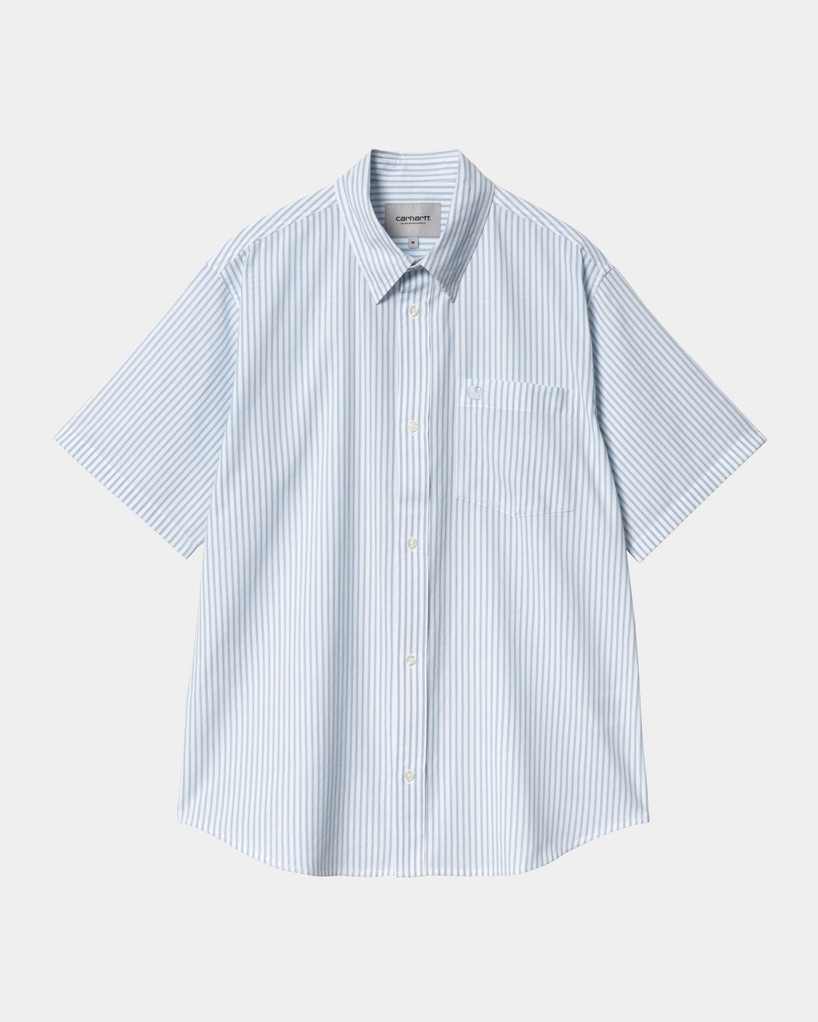 Phelps Stripe Shirt for Men - Classic Bluebird Color | Casual & Business Wear | Perfect for Office, Date Night & Outdoor Events