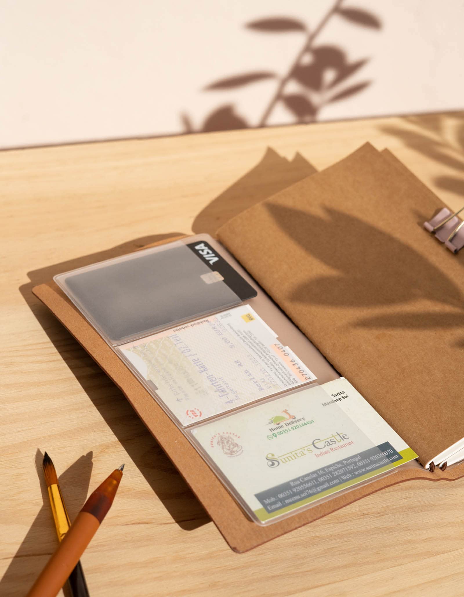 Premium PU Leather Travel Journal - Jurassic Park Themed Pocket Notebook for Men, 7.3 x 4 Inches, 80 Sheets | Perfect Travel Companion, Gift for Adventurers & Dinosaur Enthusiasts | Use for Vacation Planning, Daily Journaling & Note-Taking