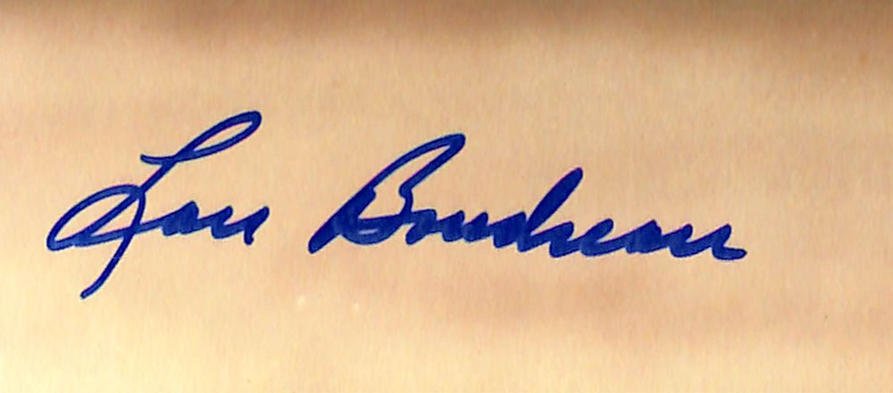 Lou Boudreau Autographed 8x10 Boston Red Sox Photo - Authentic Signed Baseball Memorabilia - Perfect for Sports Collectors and Red Sox Fans Display
