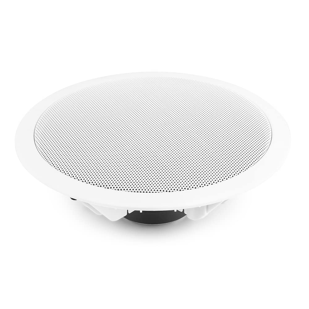 Power Dynamics Bluetooth Ceiling Speaker System - Wireless Home Audio Kit with A100B Wall Amplifier, 8x CSPS6 6.5 Inch Speakers & Installation Cables - Multi-Room Stereo Sound for Living Room, Bedroom, Office & Outdoor Entertainment