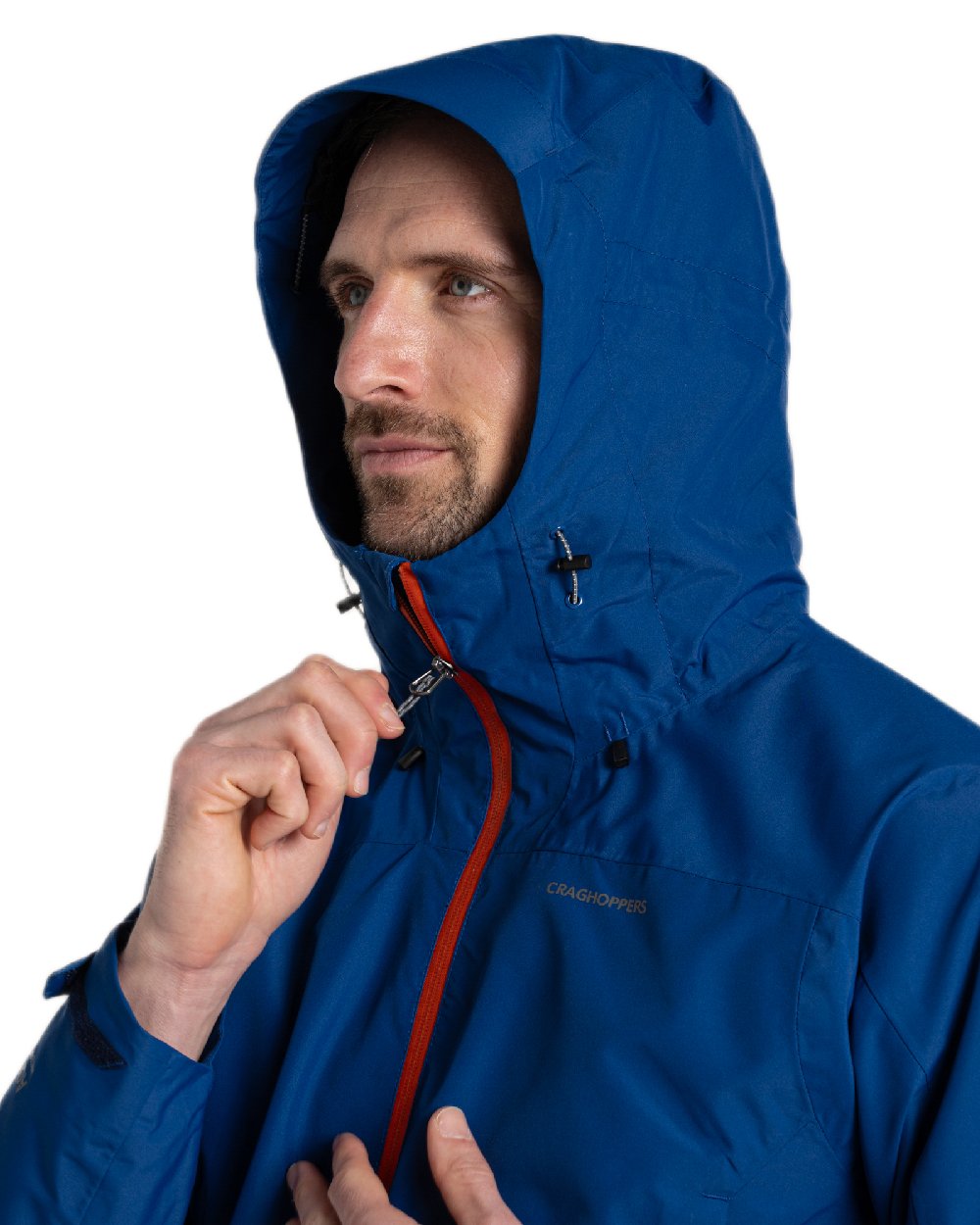 Craghoppers Creevey Waterproof Jacket for Men & Women - Lightweight Raincoat with Breathable Technology for Hiking, Camping & Outdoor Adventures