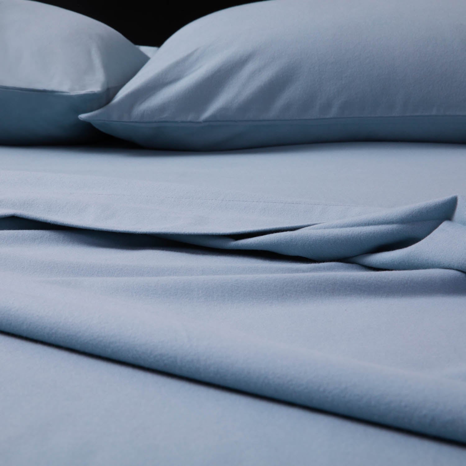 Premium Malouf Portuguese Flannel Pillowcase Set - Soft & Cozy 2-Pack for Winter Bedding - Perfect for Cold Nights & Cozy Home Decor