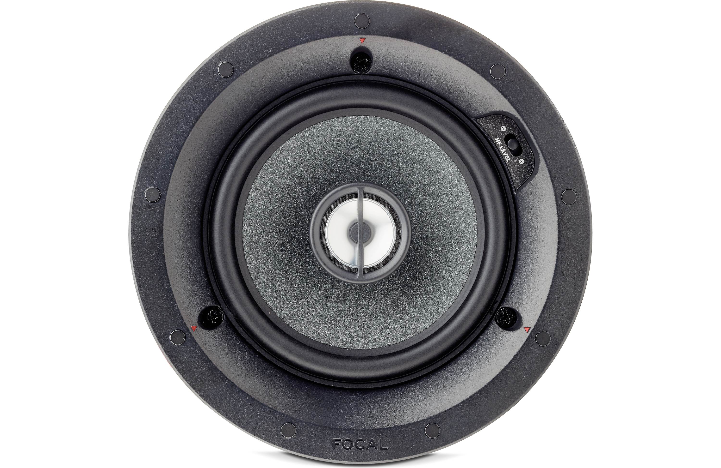 Focal 100 ICW 5 In-Wall/In-Ceiling 2-Way Coaxial Speaker - High-Quality Home Audio for Living Room, Bedroom & Home Theater (Single Speaker)