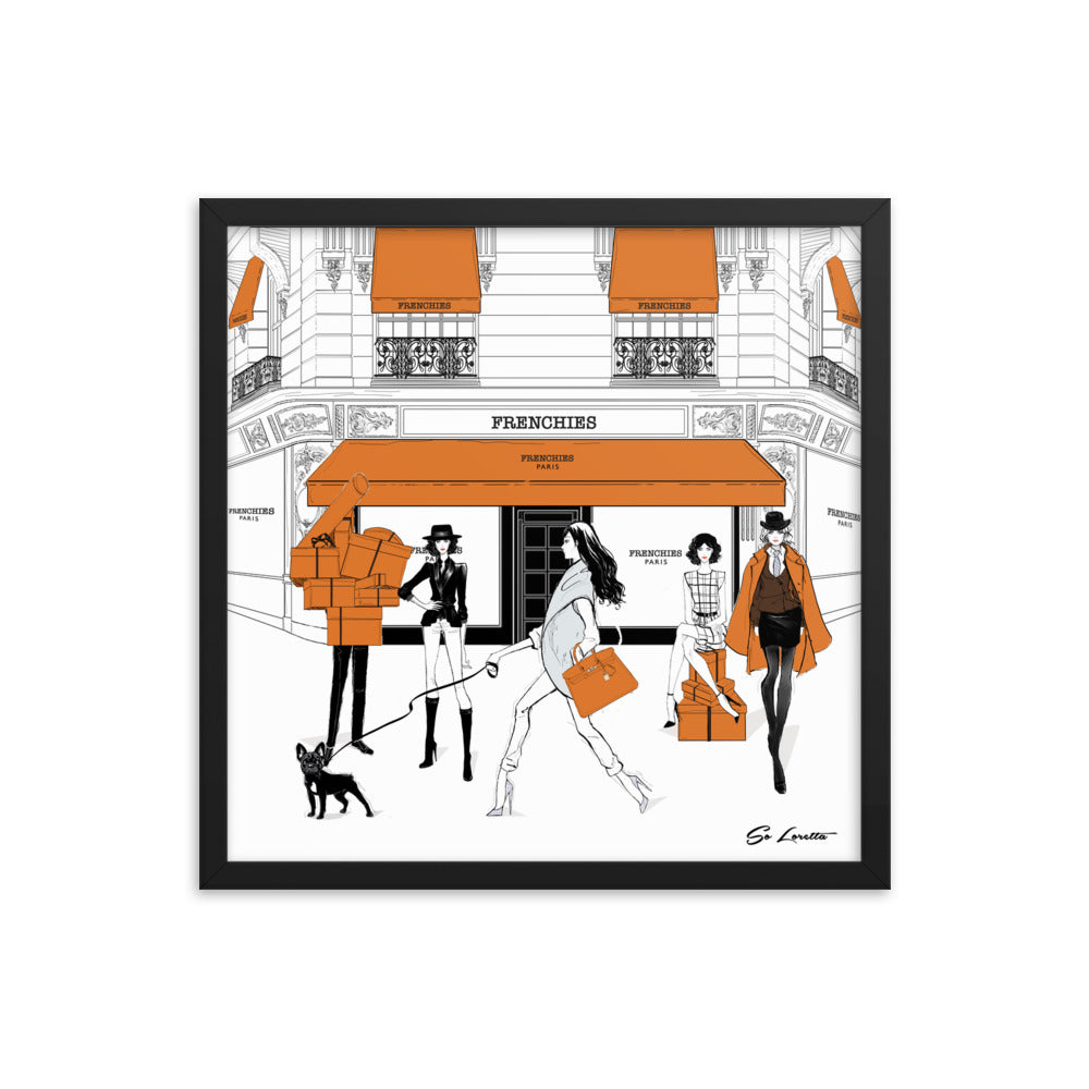 The H Framed Poster - Premium Wall Art Decor for Home, Office & Gifts | Modern Canvas Print for Living Room, Bedroom & Office Spaces