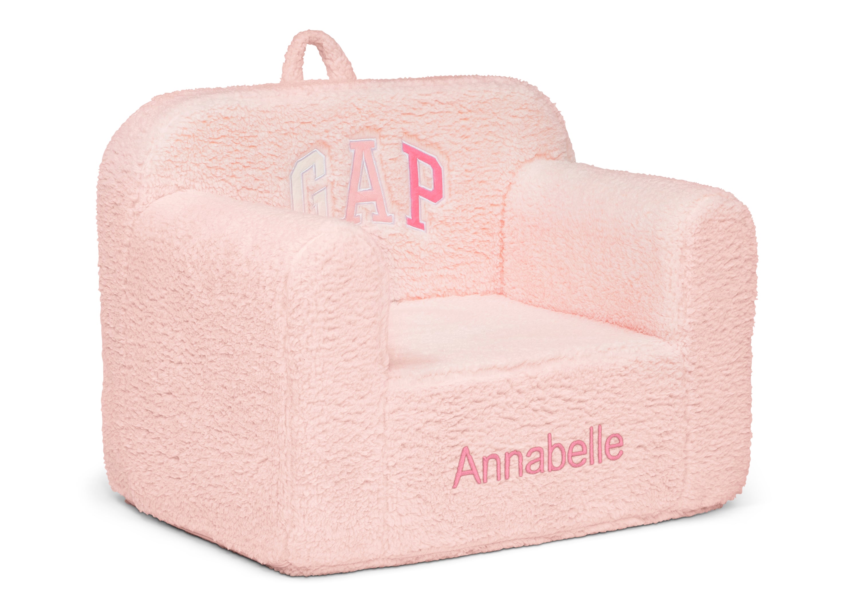 Personalized BabyGap Sherpa Chair - Cozy & Custom Kids' Seat for Nursery, Bedroom, or Playroom - Perfect for Reading, Relaxing & Snuggling