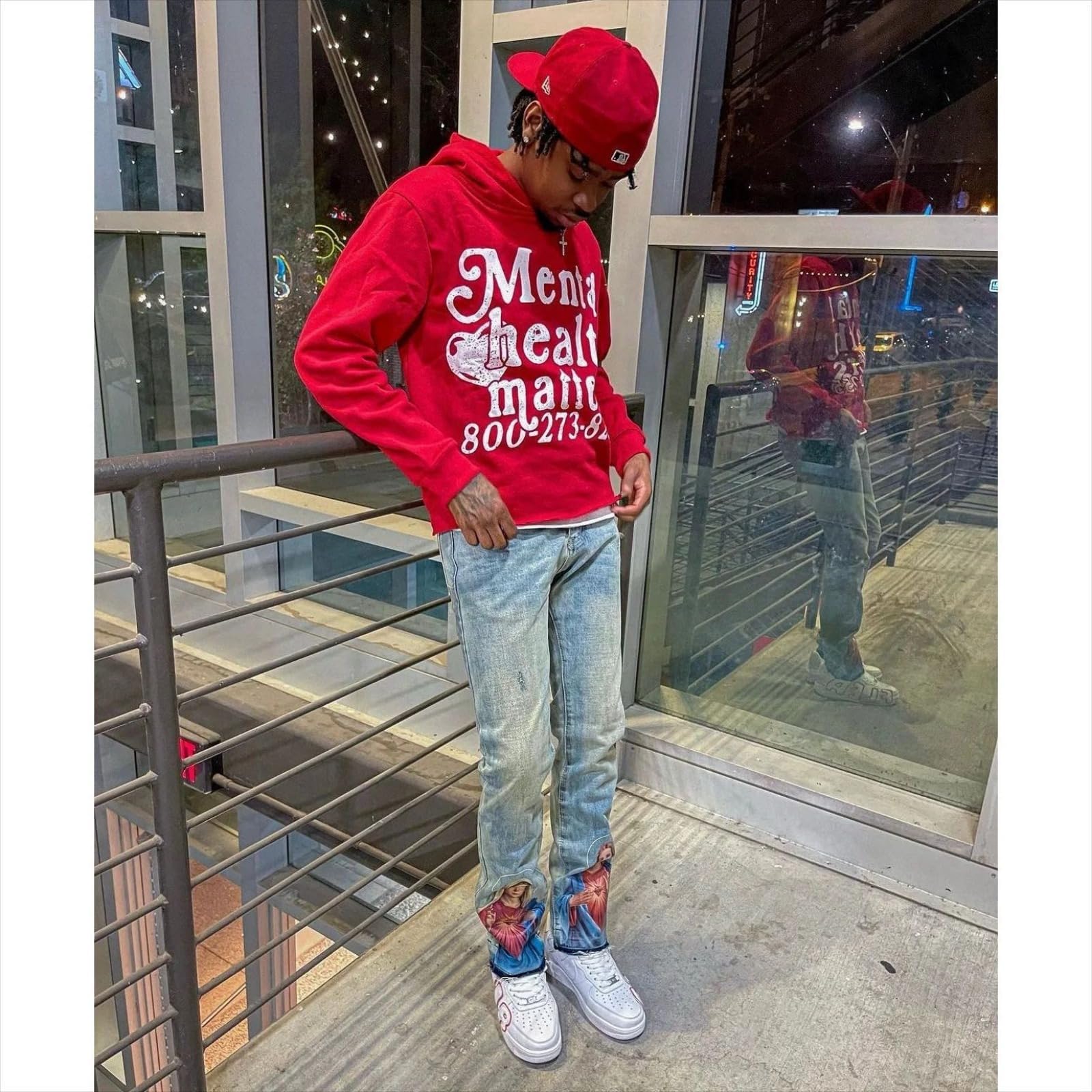 Y2K Unisex Hoodies with Mental Health Print - Trendy Streetwear for Men & Women | Perfect for Casual Outfits, Gym Wear & Everyday Fashion
