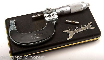 Mitutoyo 193-212 Digital Outside Micrometer 1-2 Inch Range .0001