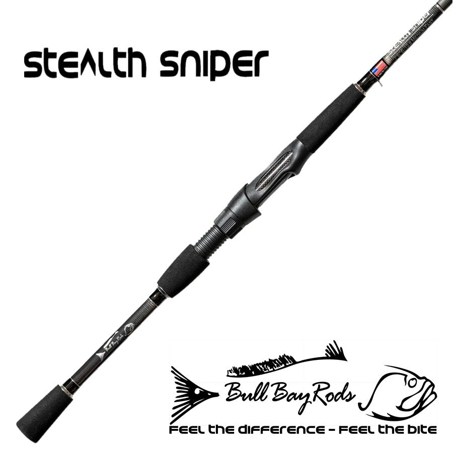 Stealth Sniper Fishing Rod - High Sensitivity Carbon Fiber Telescopic Rod for Bass, Trout & Saltwater Fishing - Perfect for Kayak, Shore & Boat Fishing Adventures