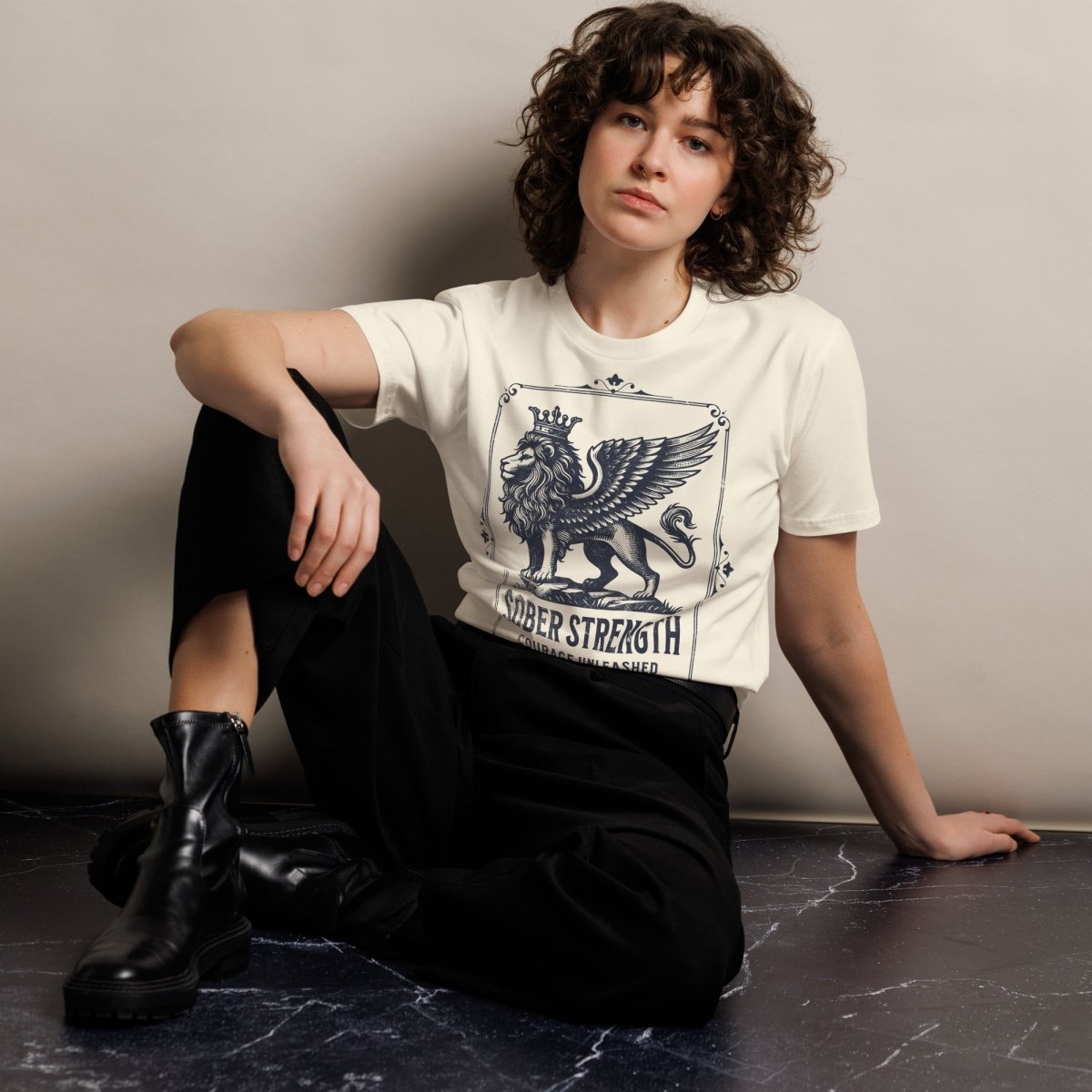 Sobriety Strength Unisex Premium T-Shirt - Comfortable & Stylish for Everyday Wear, Workouts, and Casual Outfits