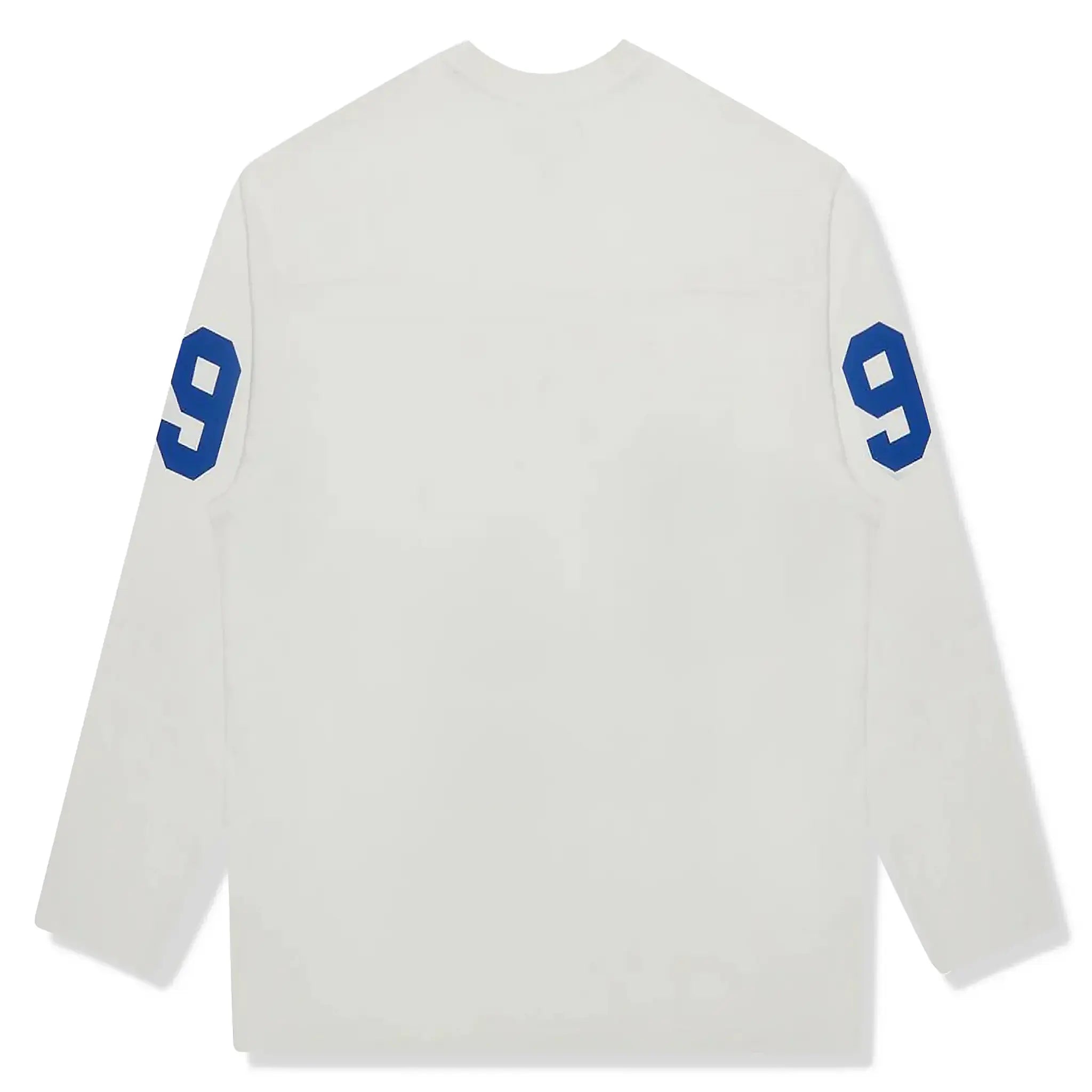 Supreme 99 Long Sleeve Stone Football T-Shirt - Men's Vintage Style Jersey Top for Sports & Casual Wear