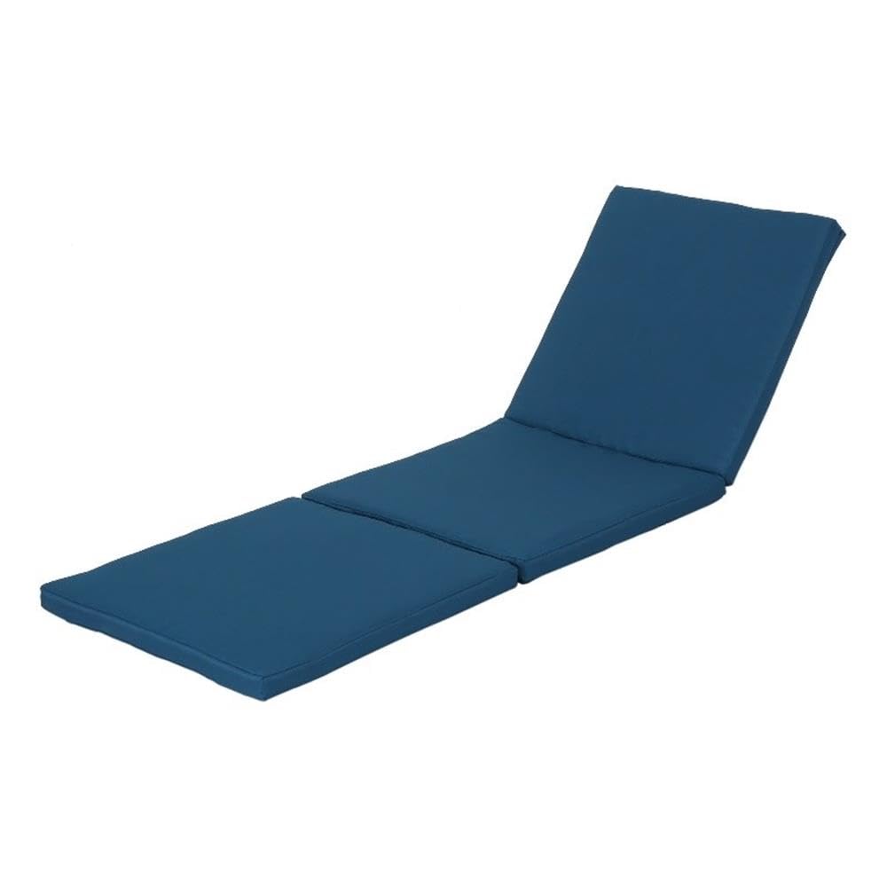 Christopher Knight Home 303849 Outdoor Chaise Lounge Cushion - Waterproof Patio Furniture Cushion for Poolside, Garden & Backyard Relaxation