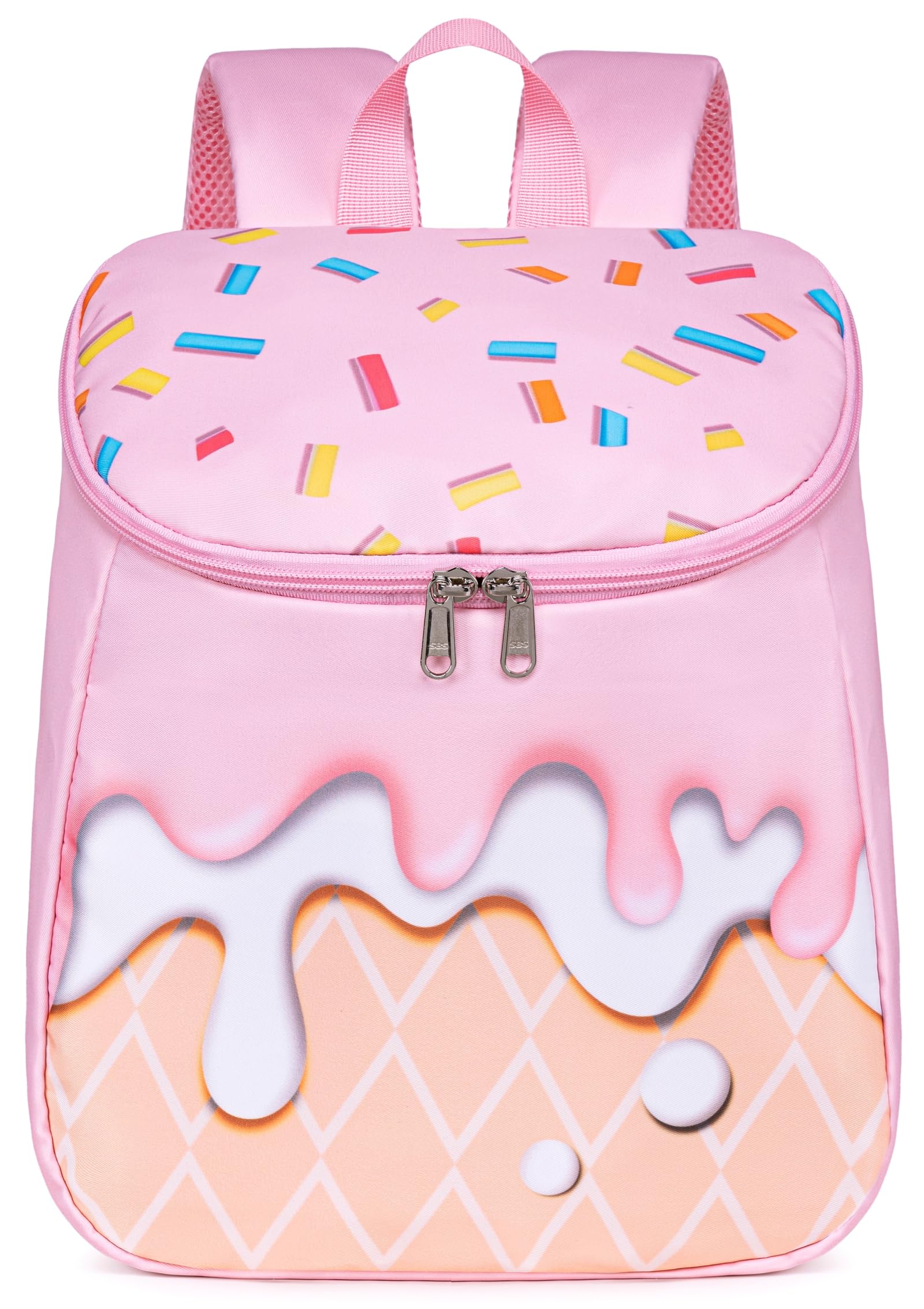 Bluboon Cute 3D Toddler Backpack for Girls - Lightweight Preschool Bookbag for Kids, Durable School Backpack for Daycare, Travel & Outdoor Activities