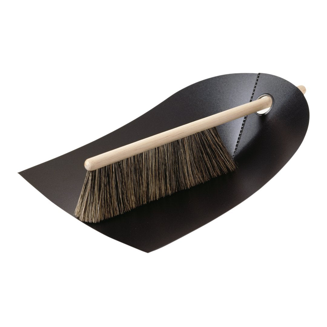 6-Pack Heavy Duty Dustpan and Broom Set for Home Cleaning - Non-Slip Handle, Sturdy Plastic Broom with Dustpan for Kitchen, Garage, Office, and Outdoor Use
