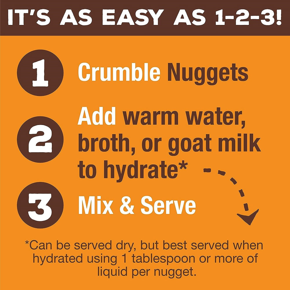 Premium Freeze Dried Beef Nuggets for Dogs - High Protein, Grain-Free Dog Treats - Perfect for Training, Rewards & Outdoor Adventures