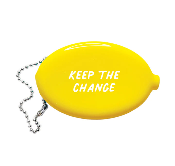 Yellow Coin Pouch Wallet - Small Change Organizer for Cash & Coins - Perfect for Travel, Shopping, and Everyday Use