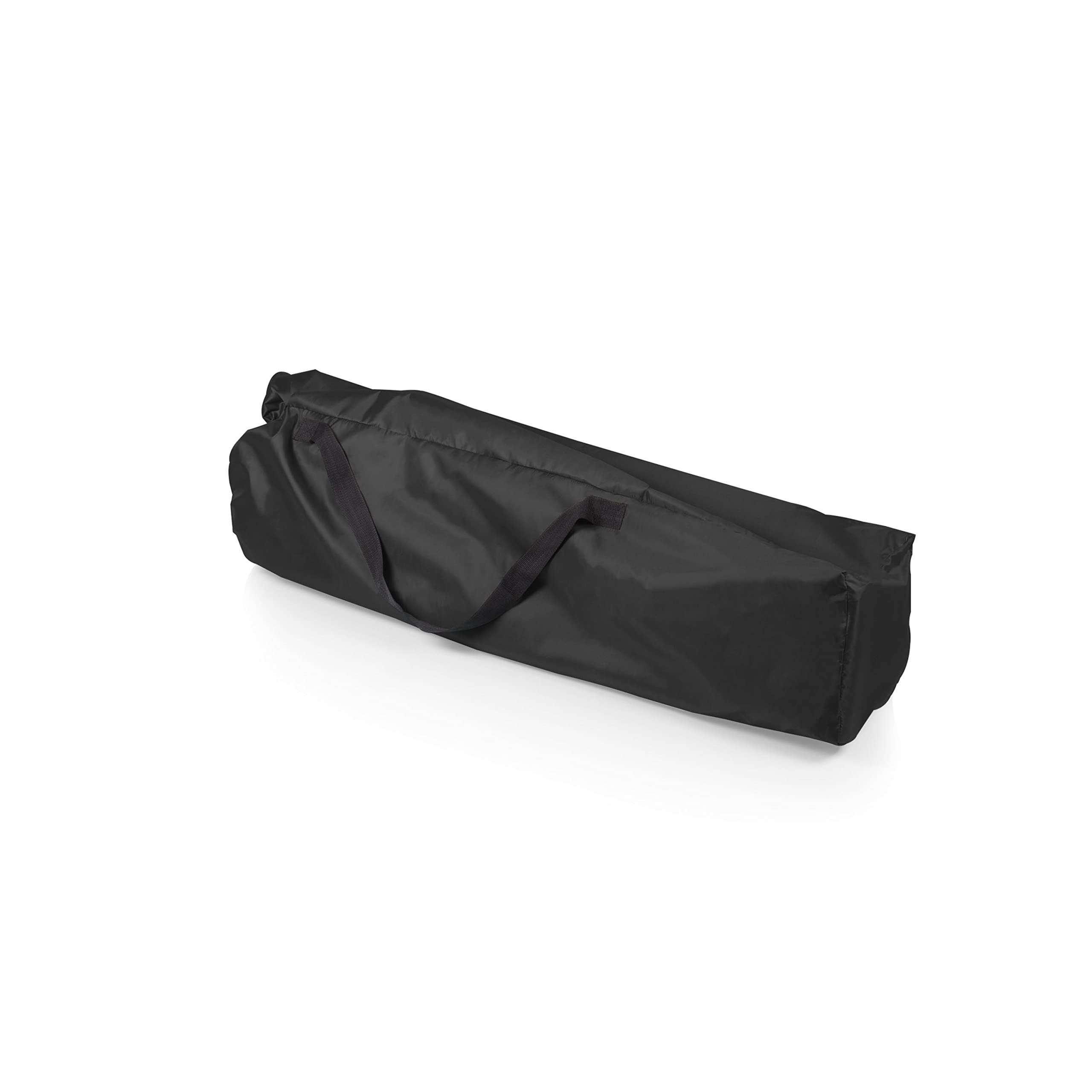 **PICNIC TIME NCAA Big Bear XXL Camp Chair with Cooler - Heavy Duty 500 lb Capacity Folding Beach Chair with Carry Bag (Black) - Perfect for Camping, Tailgating, and Outdoor Events**