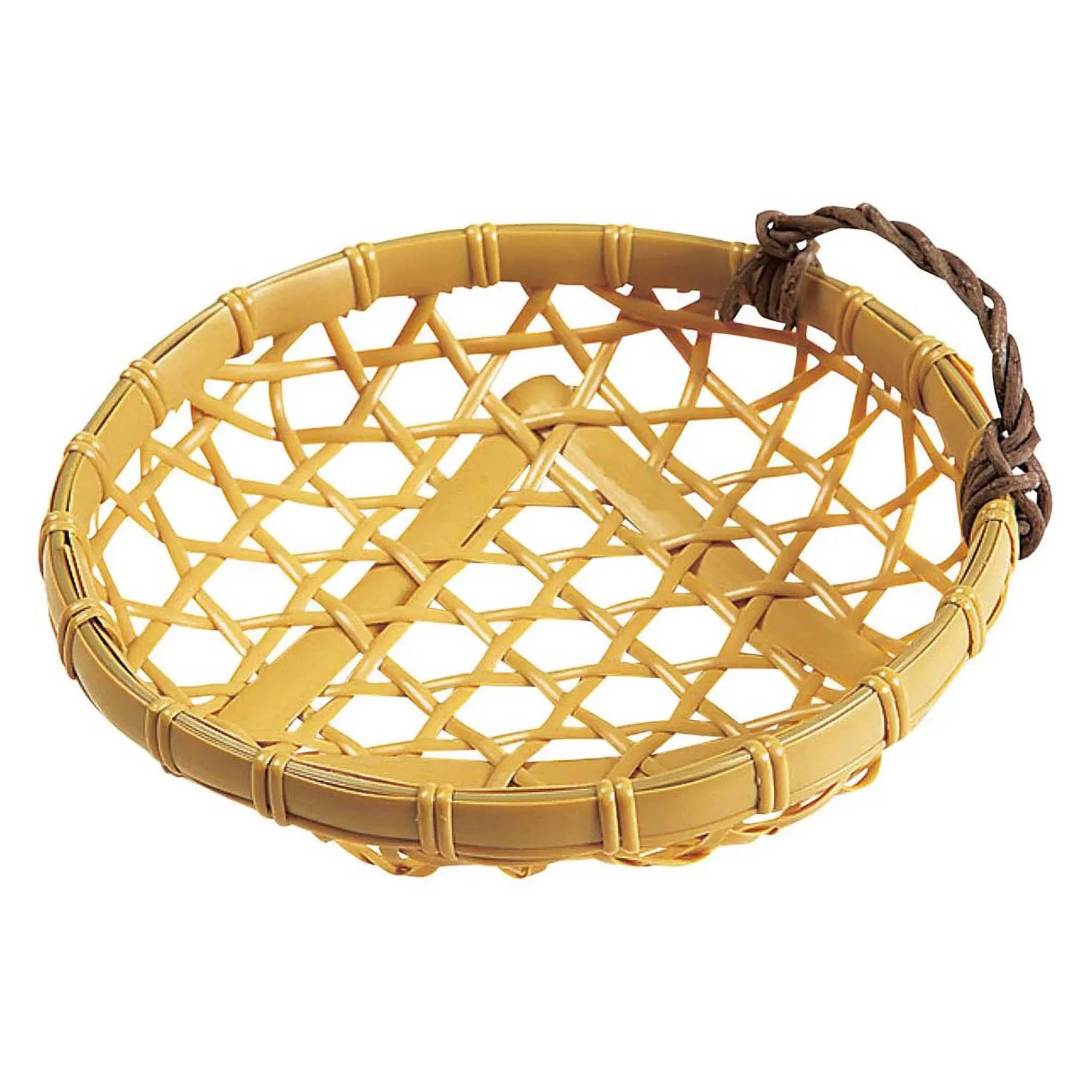 Eco-Friendly Manyo Polypropylene Serving Plate with Handle - Durable & Lightweight for Parties, Picnics, and Outdoor Dining