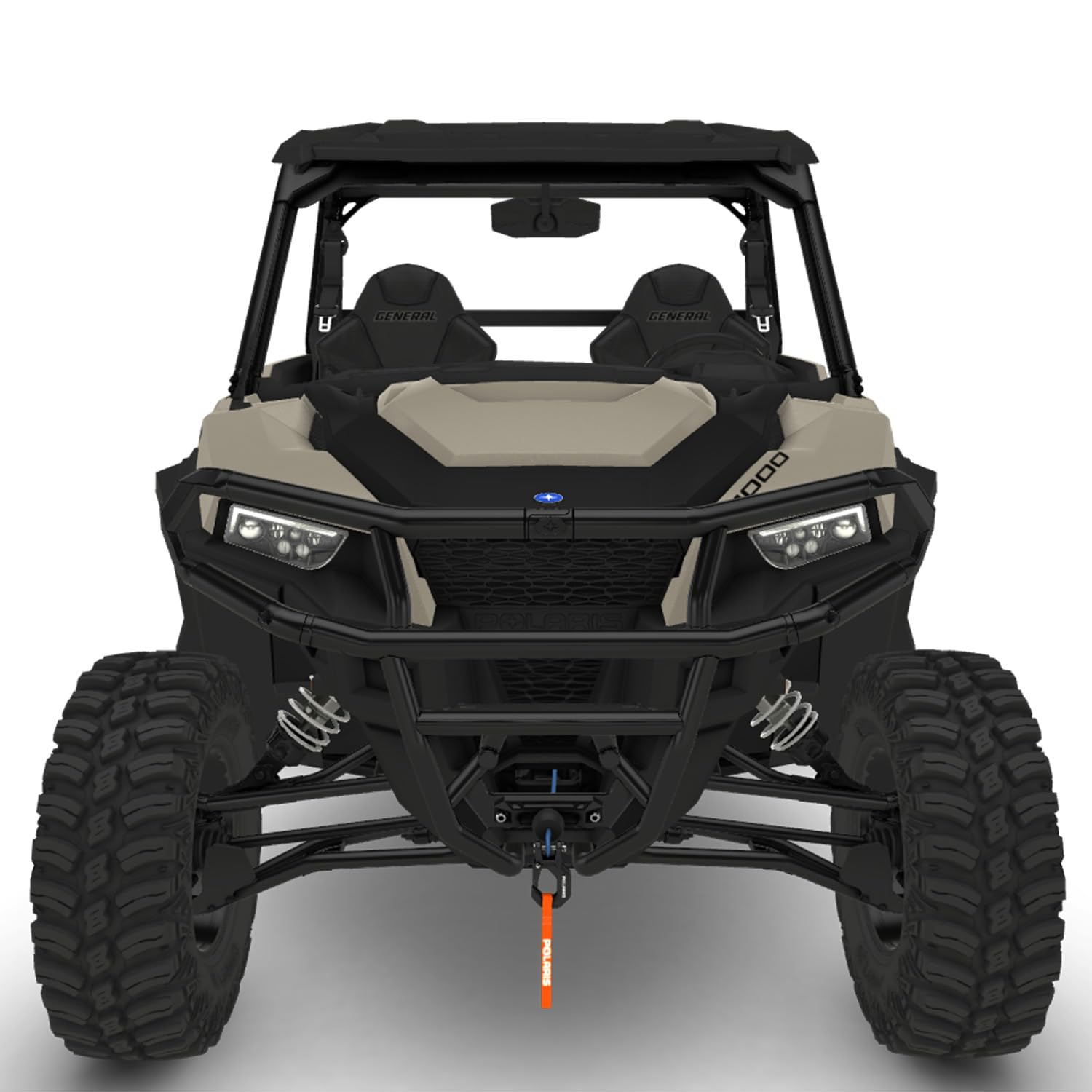 Polaris Off-Road Front Sport Bumper for ATV & UTV - Heavy-Duty Protection for Trail Riding & Off-Road Adventures