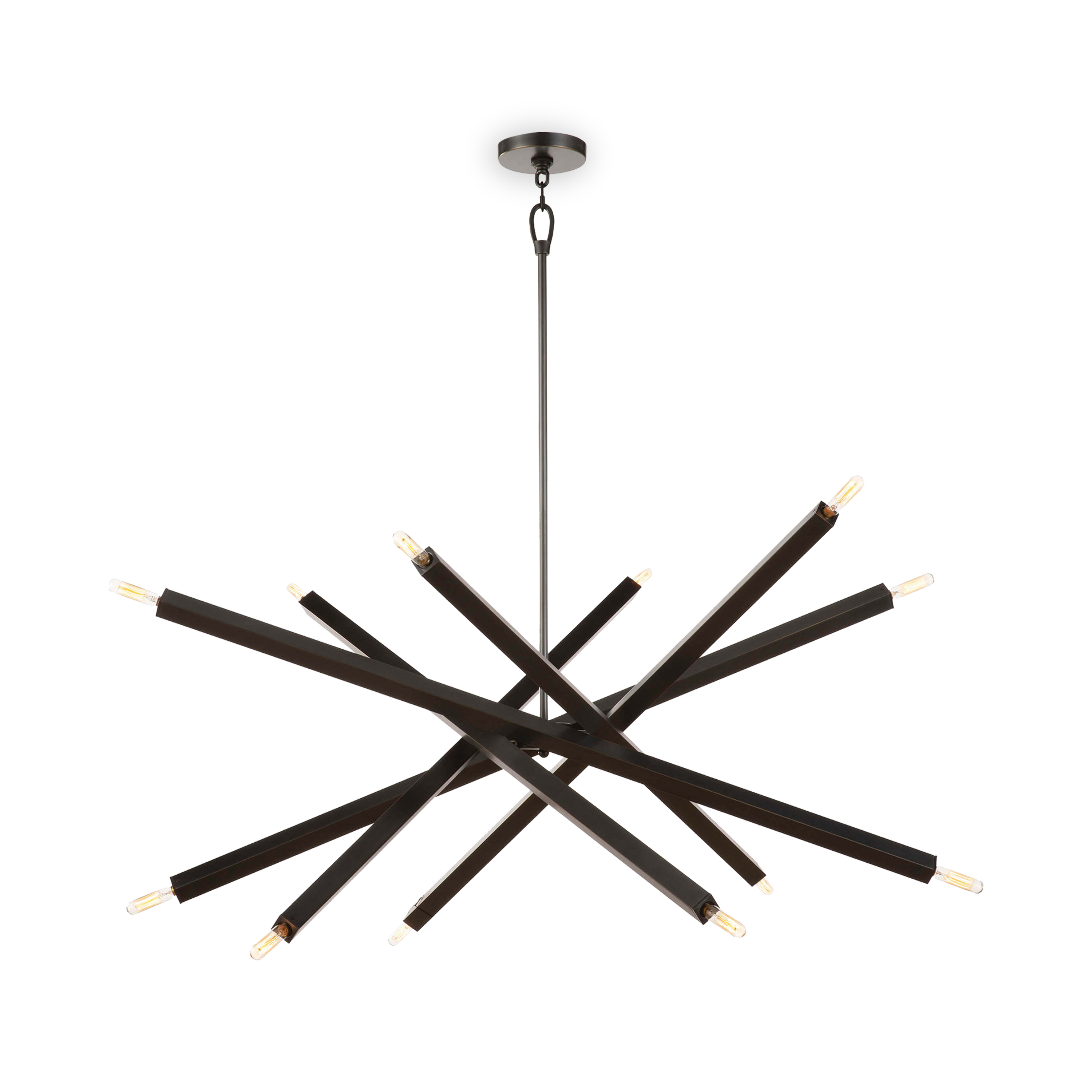 Modern Crystal Ceiling Light - Elegant Dash Chandelier 109773175000 for Dining Room, Bedroom & Living Room Decor
