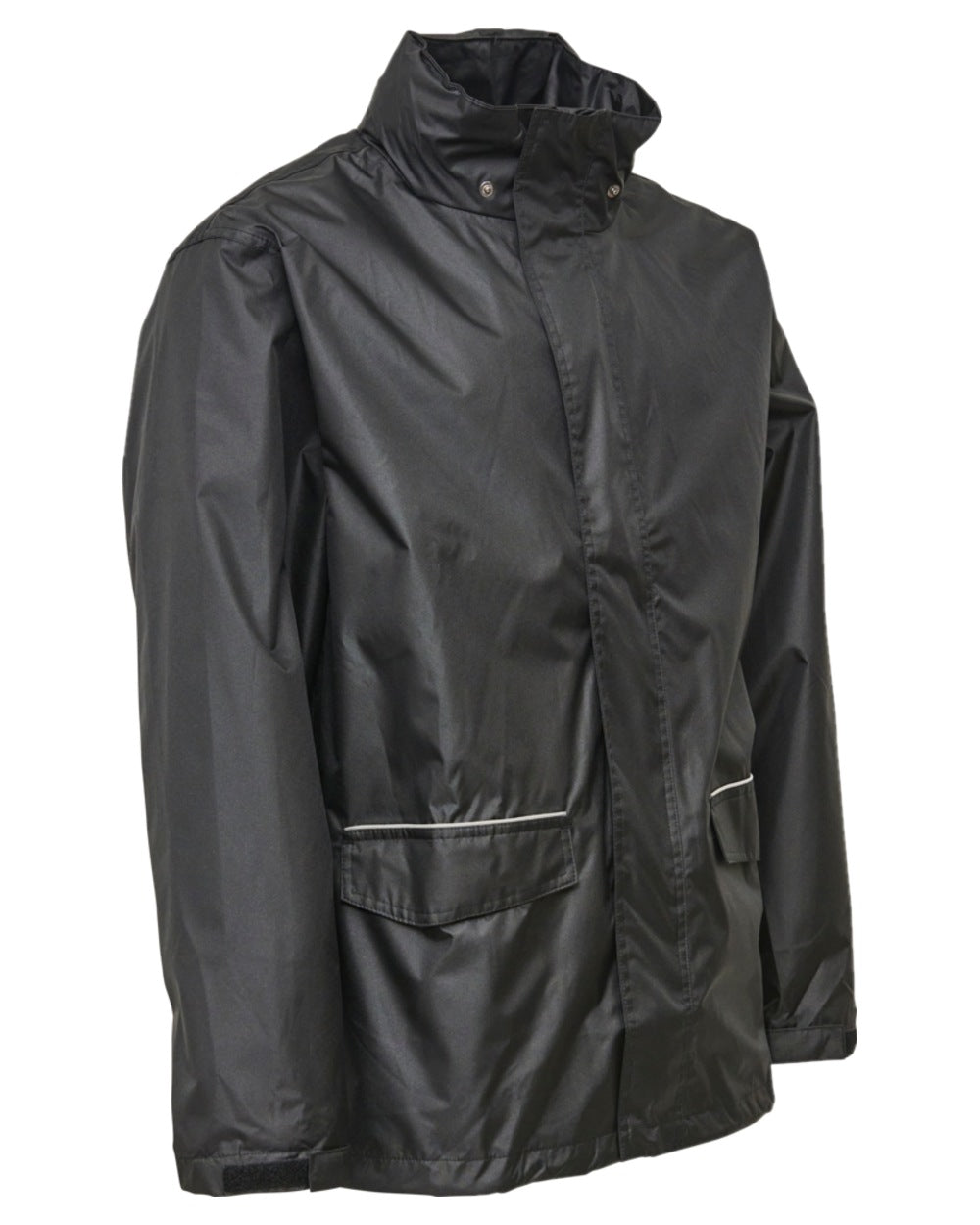 Elka Men's Waterproof Rain Jacket - Lightweight Windproof Work Jacket for Outdoor Hiking, Camping & Construction - All Weather Protection
