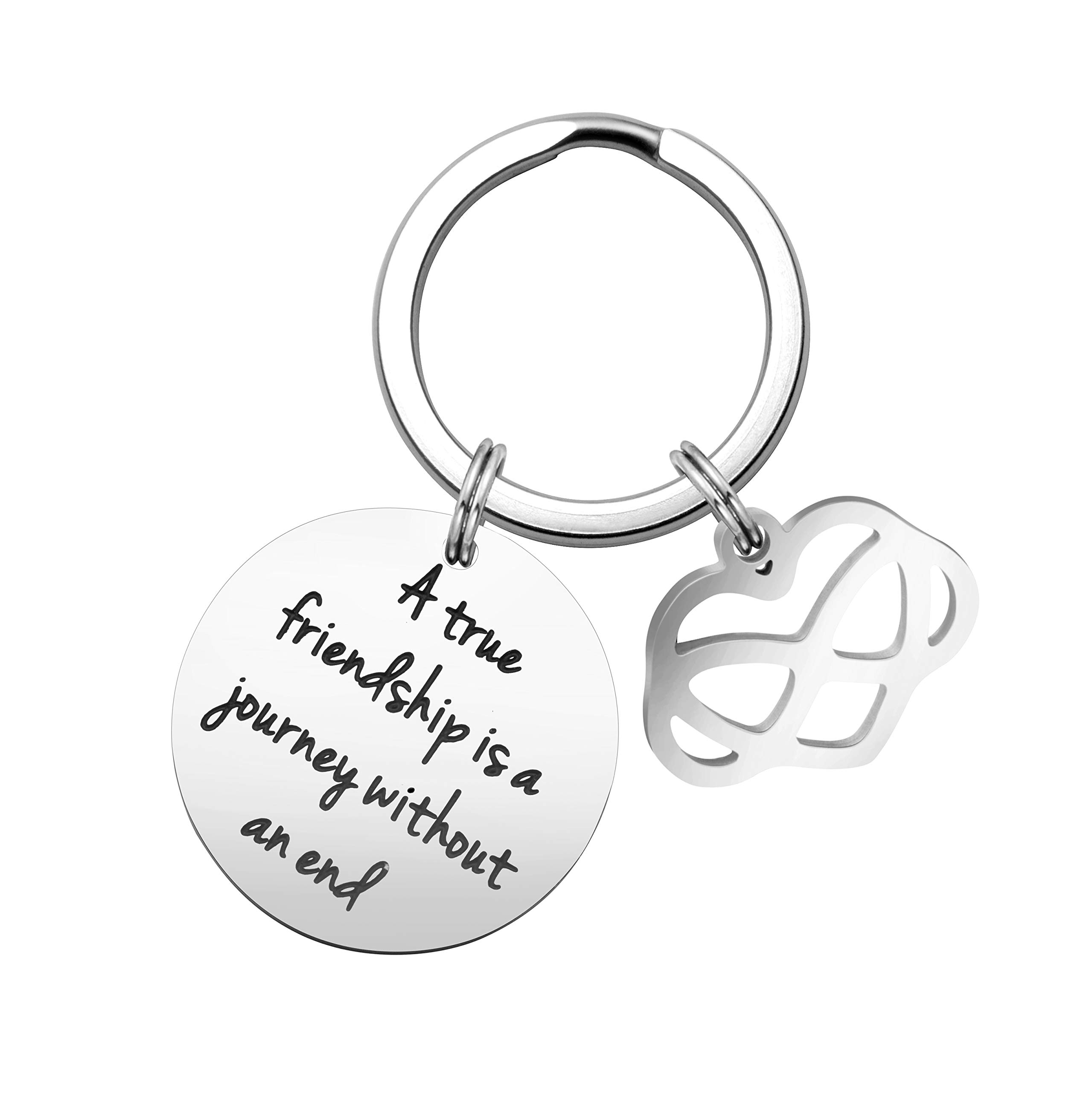 Stylish Keychain Jewelry Gift for Women & Men - Perfect for Keys & Bags