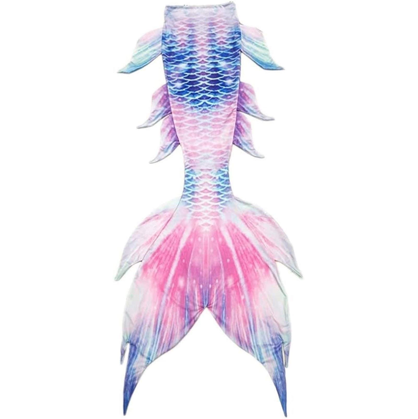 XJL Swimmable Mermaid Tail - Girls' 3-Piece Mermaid Swimwear Set with Bikini Top for Swimming, Cosplay & Beach Fun | Perfect for Pool Parties, Underwater Photography & Fantasy Dress-Up