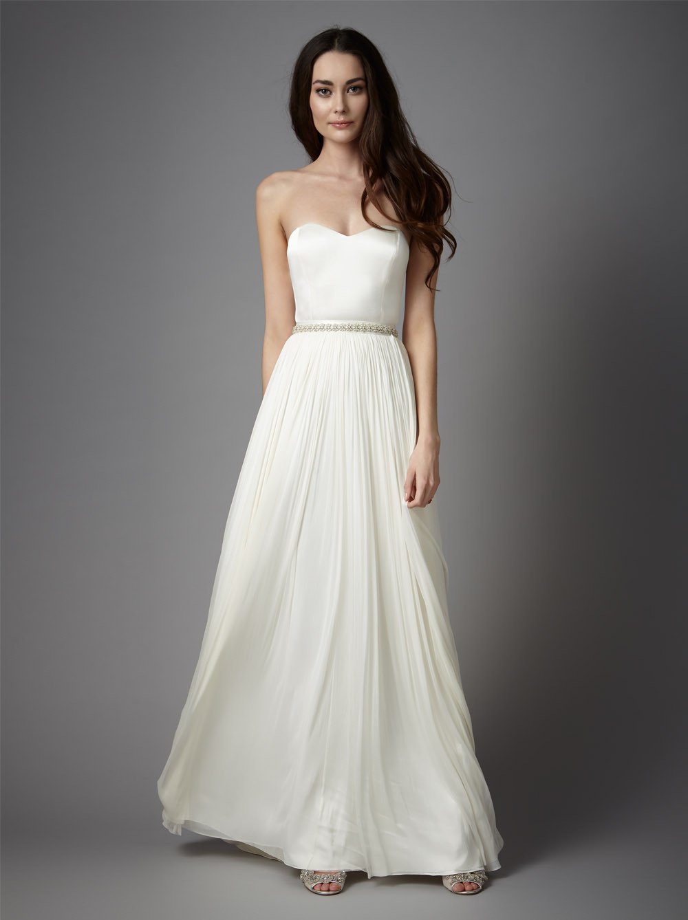 Catherine Deane Anika Skirt - Women's Flowy Midi Skirt with Side Slit, Elegant & Comfortable for Casual, Office & Party Wear
