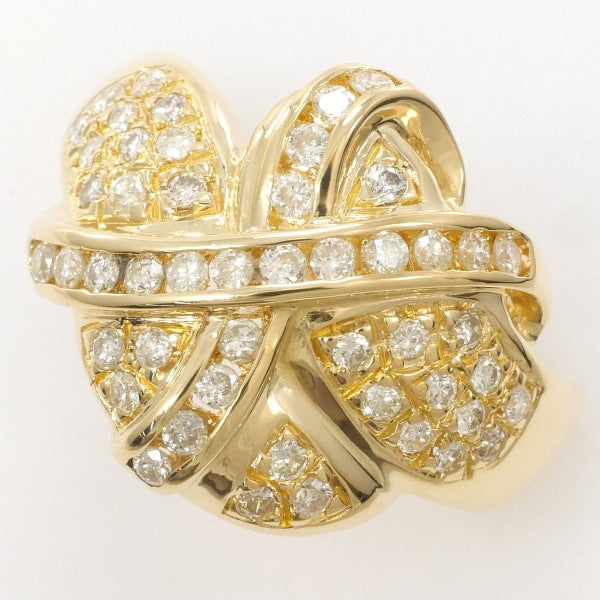18K Yellow Gold Diamond Ring for Women - Elegant Solitaire Engagement & Wedding Band - Perfect for Proposals, Anniversaries, and Special Occasions