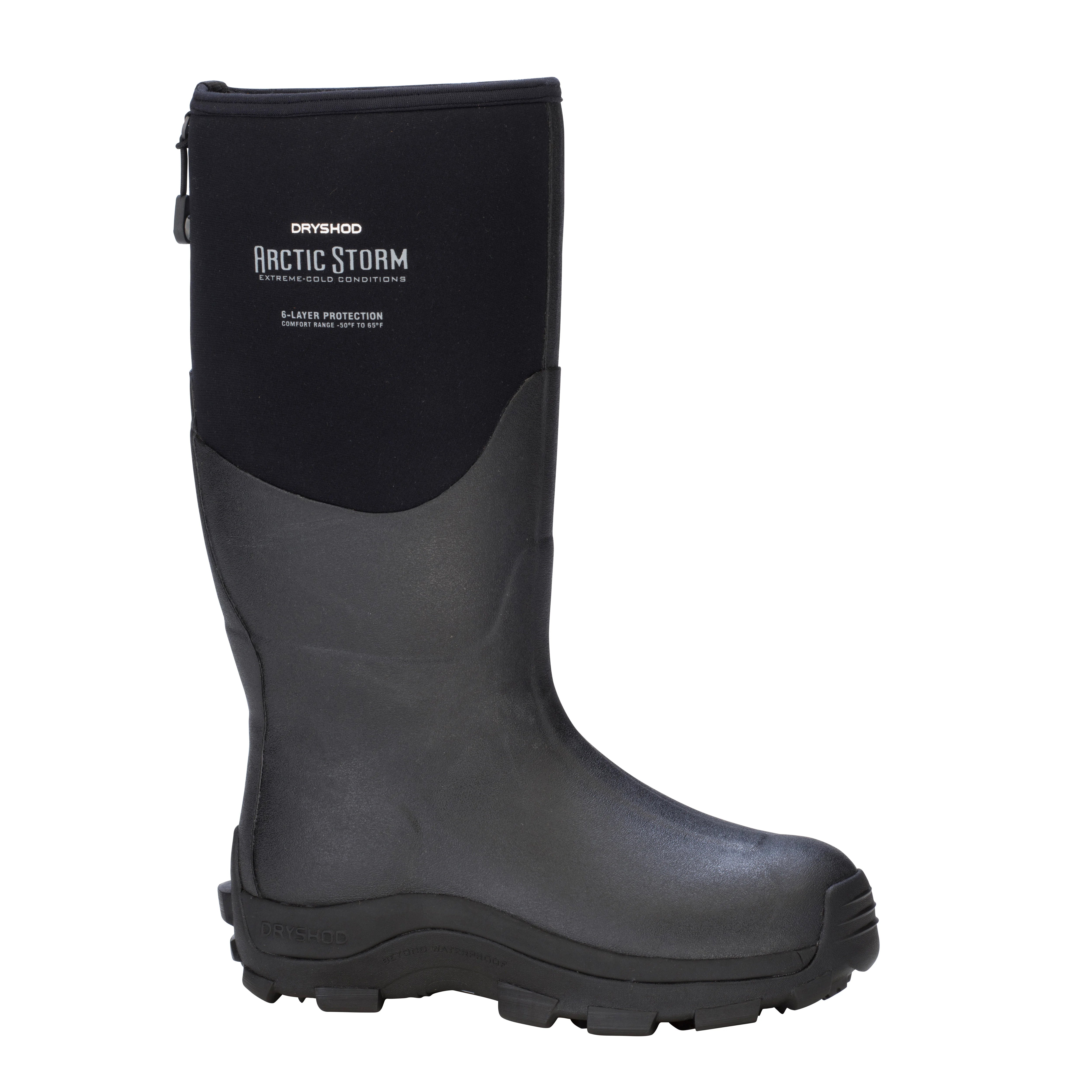DRYSHOD Men's Arctic Storm Waterproof Winter Boots - Insulated Snow Boots for Hiking, Hunting & Cold Weather Outdoor Activities