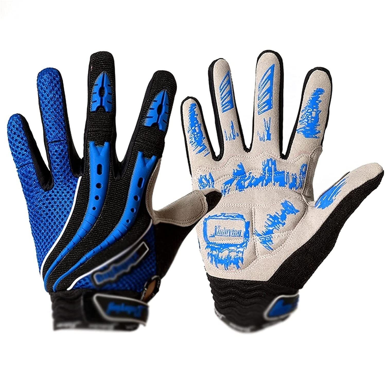 Best Bike Gloves for Men & Women - Shockproof Cycling Gloves for MTB & Road Bikes - Breathable Spring/Fall Riding Gloves with Padding - Perfect for Outdoor Cycling, Mountain Biking & Climbing Adventures
