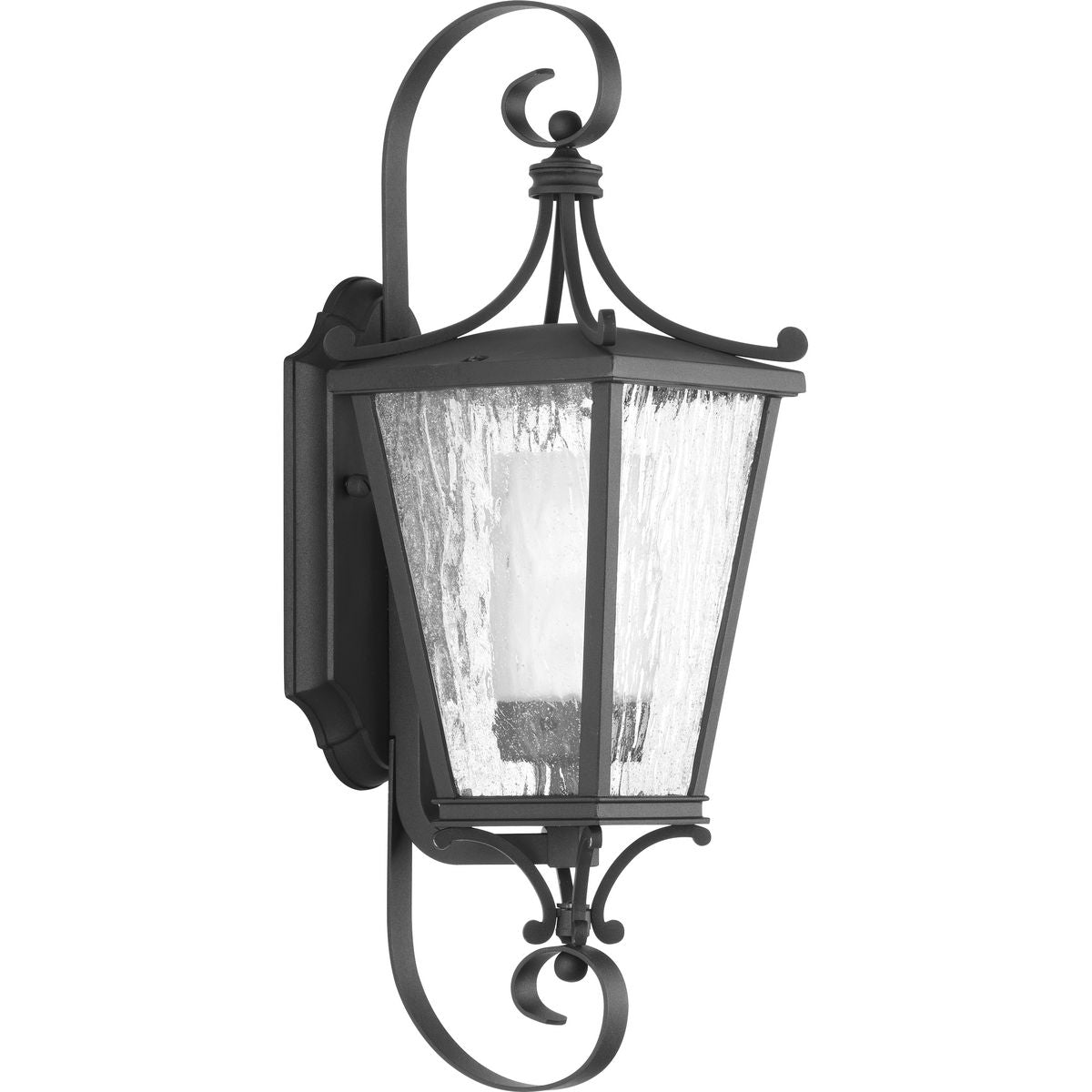 Cadence Collection One Light Small Wall Lantern - Outdoor Porch Light Fixture, Vintage Bronze Wall Sconce for Patio, Garden, Entryway & Exterior Home Decor