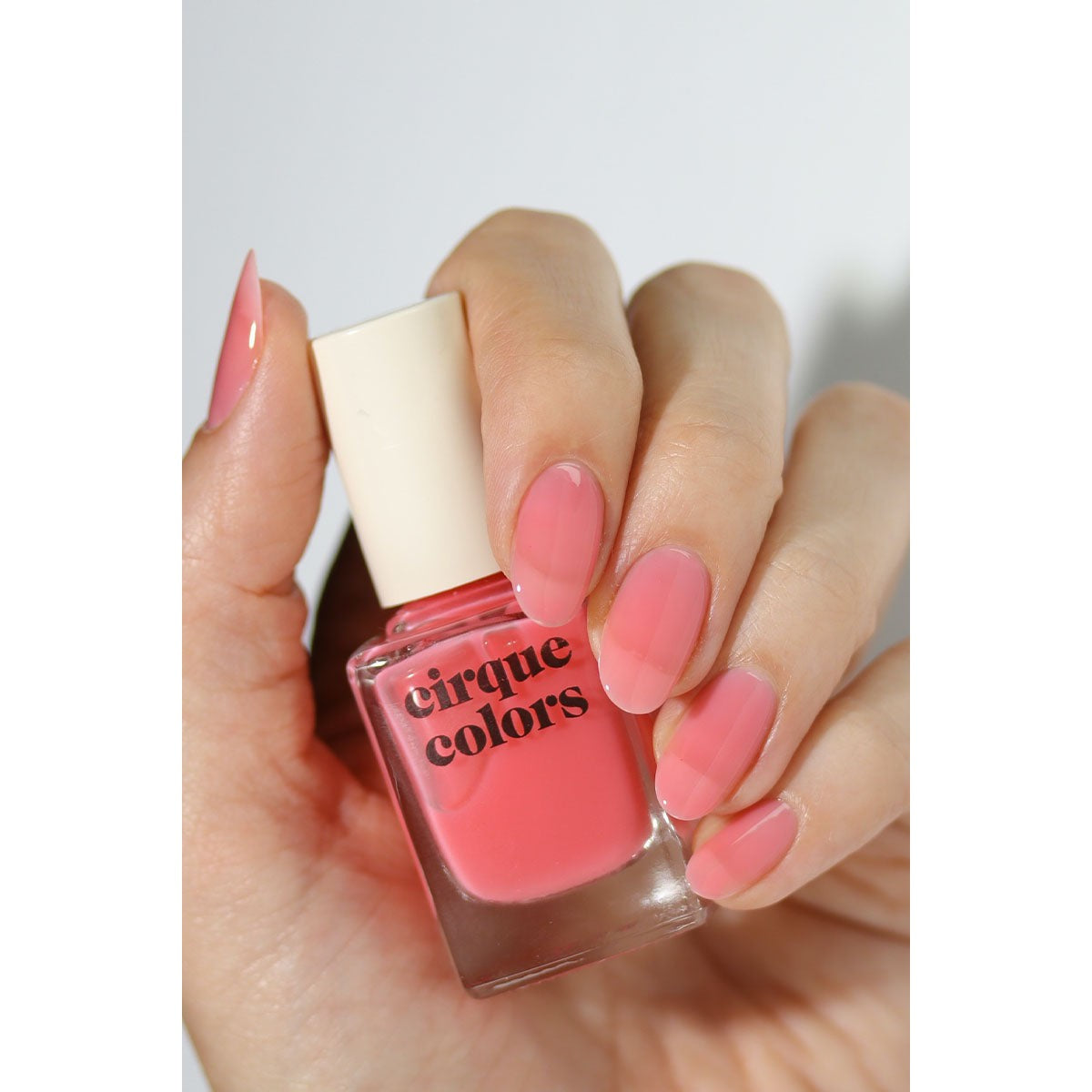 Cirque Colors Guayaba Jelly Nail Polish - 0.37 oz Sheer Pink Gel-Like Finish - Perfect for Manicures, Pedicures & Nail Art Designs