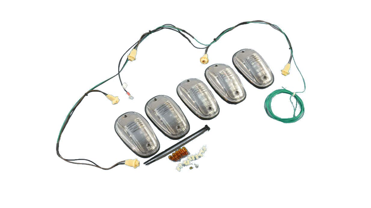 **Dodge Ram 1500 2500 3500 Roof Cab Clearance Lights Kit - Mopar OEM Replacement - Perfect for Night Driving & Off-Road Adventures**