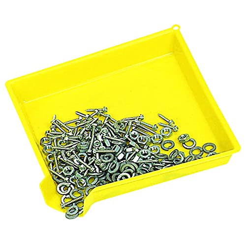 Teerco Easy Sorter Funnel Tray - 9.5x9.5x1.5 Inch Organizer for Crafts, Beads & Small Parts - 2-Pack Set - Perfect for DIY Projects, Jewelry Making & Workshop Organization