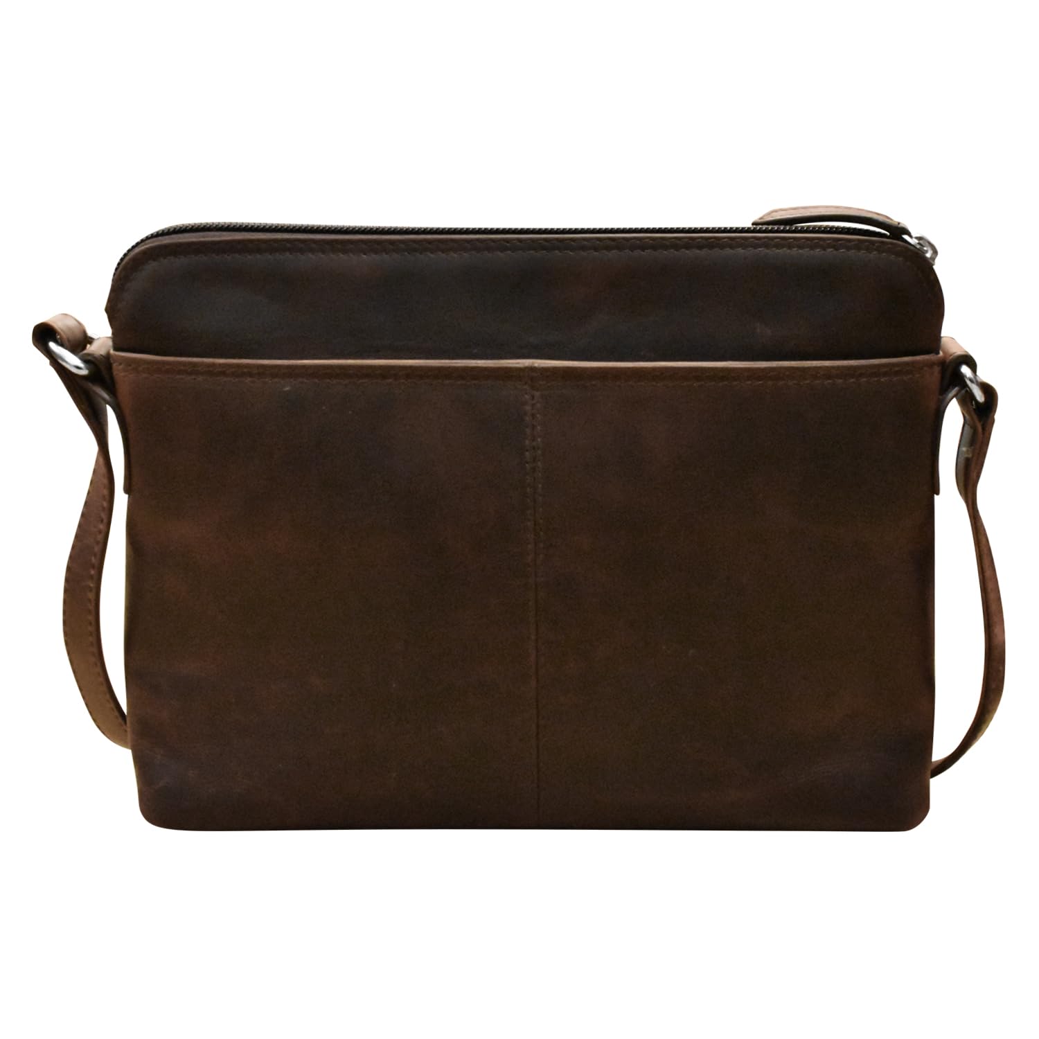 Genuine Leather Crossbody Bag for Women - Premium RFID Blocking Shoulder Purse with Adjustable Strap | Fashionable & Secure Everyday Handbag for Work, Travel & Shopping