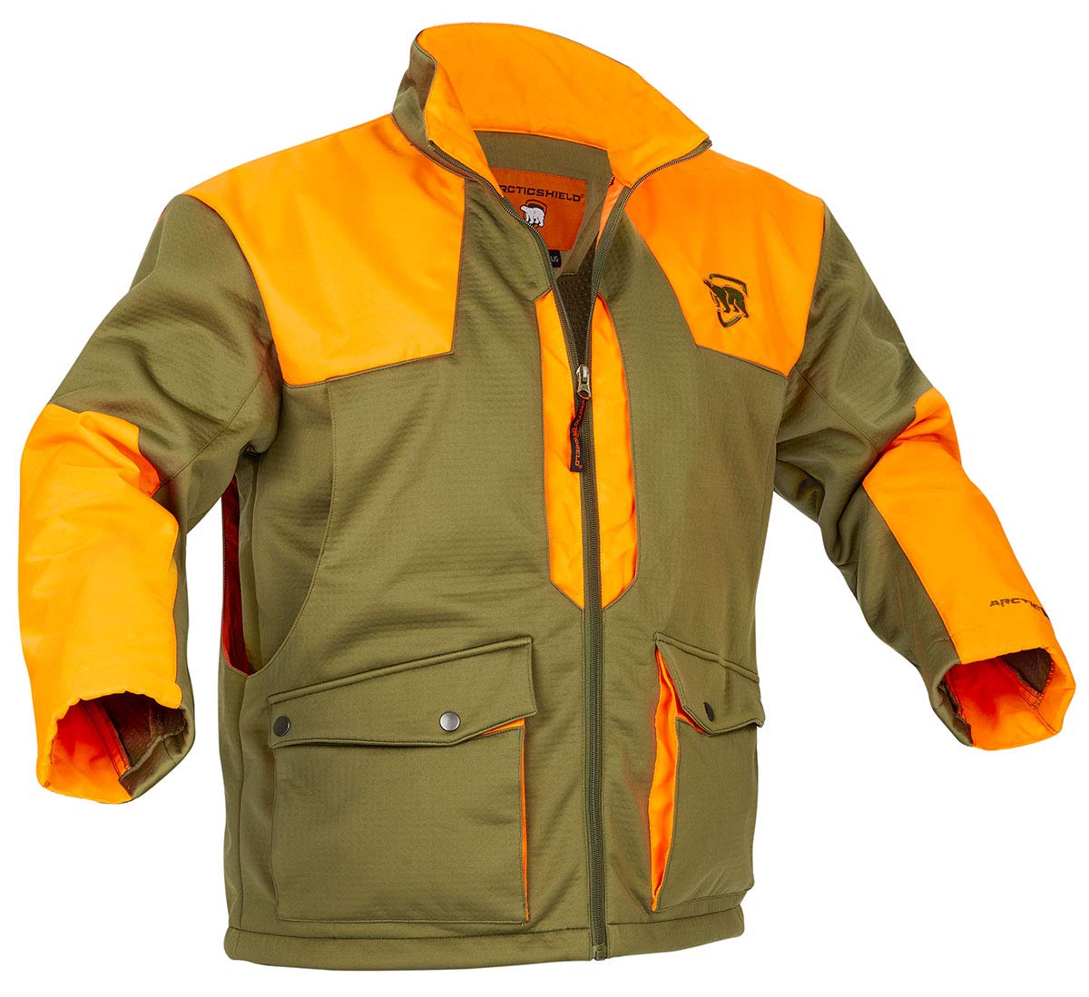 Men's Heat Echo Upland Hunting Jacket - Waterproof & Insulated Camo Jacket for Cold Weather Hunting - Perfect for Upland Bird Hunting, Duck Hunting & Outdoor Adventures